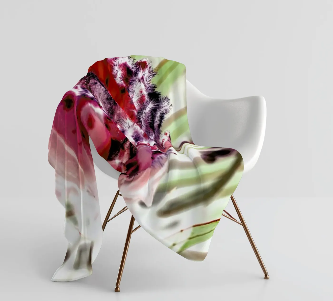 Wild Protea fleecedeken van Shot By Clint