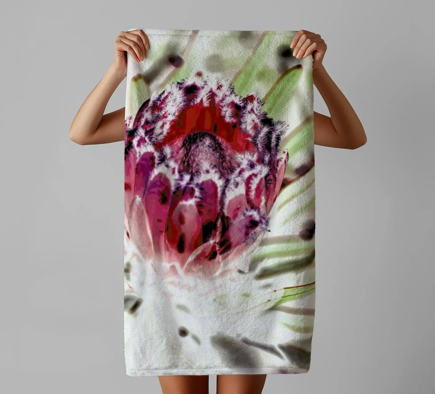 Wild Protea towel by Shot By Clint