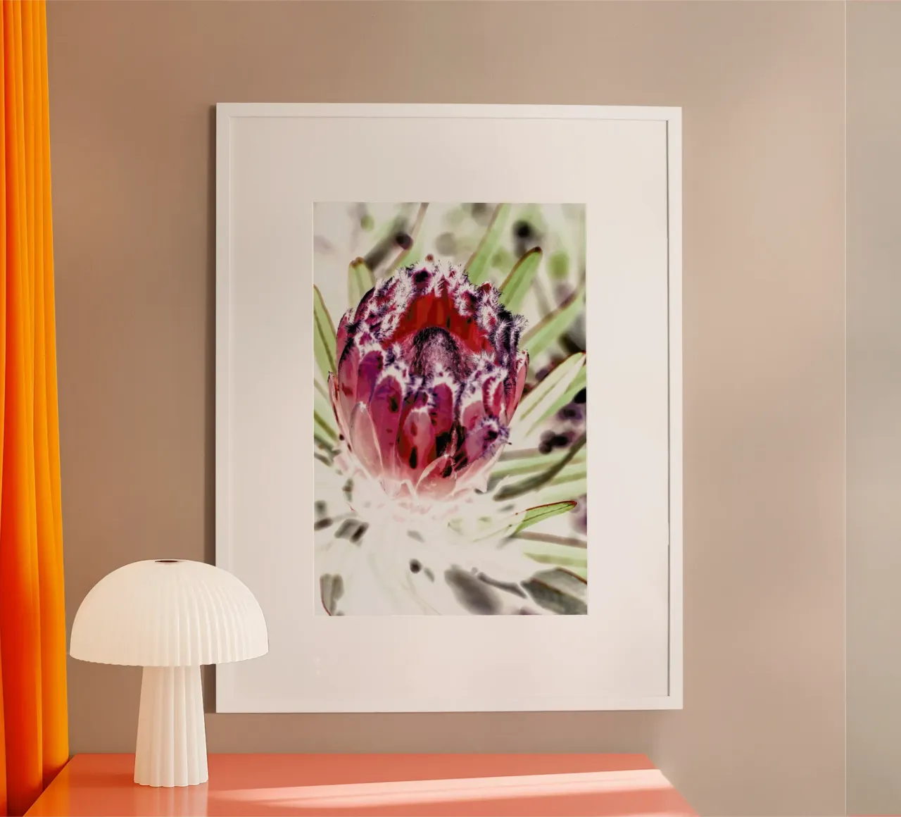 Wild Protea carta hahnemühle da Shot By Clint
