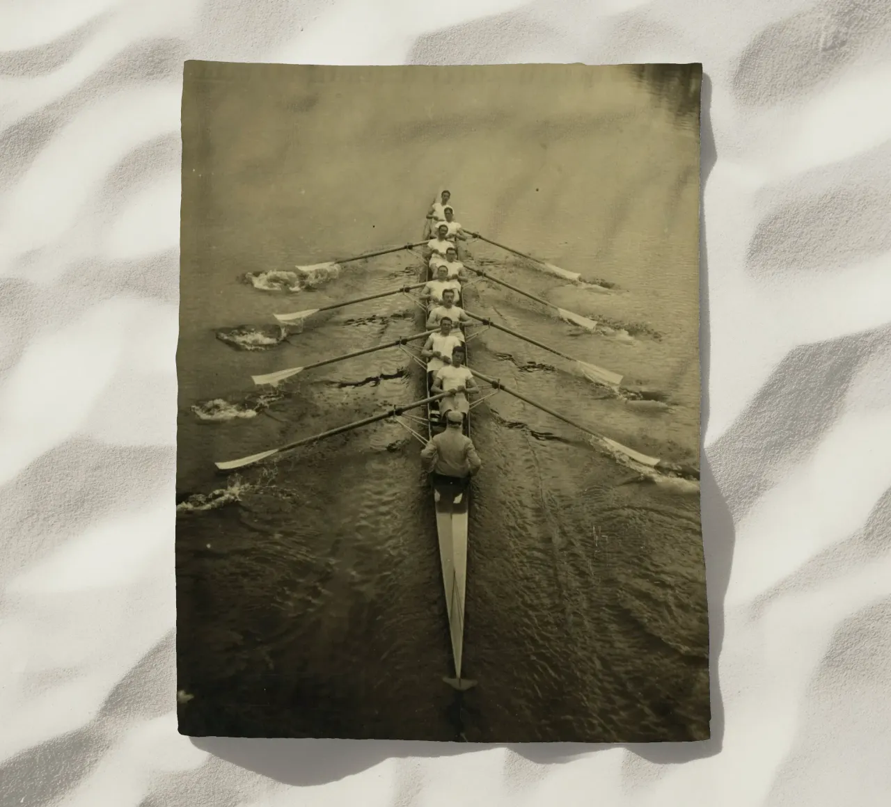 Canottaggio - Equipaggio di Cambridge, 1910 telo mare da William Store