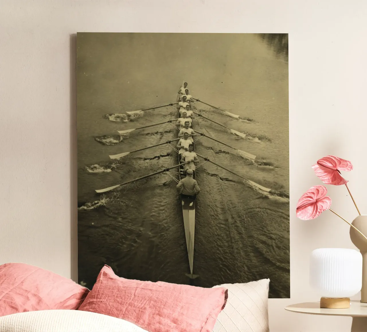 Rowing - Cambridge Crew, 1910 canvas by William Store