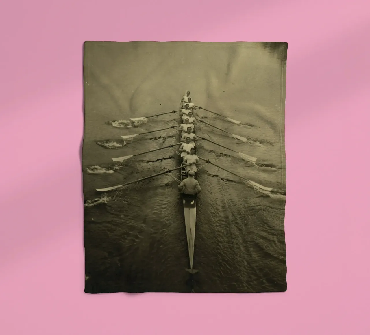 Canottaggio - Equipaggio di Cambridge, 1910 coperta in pile da William Store