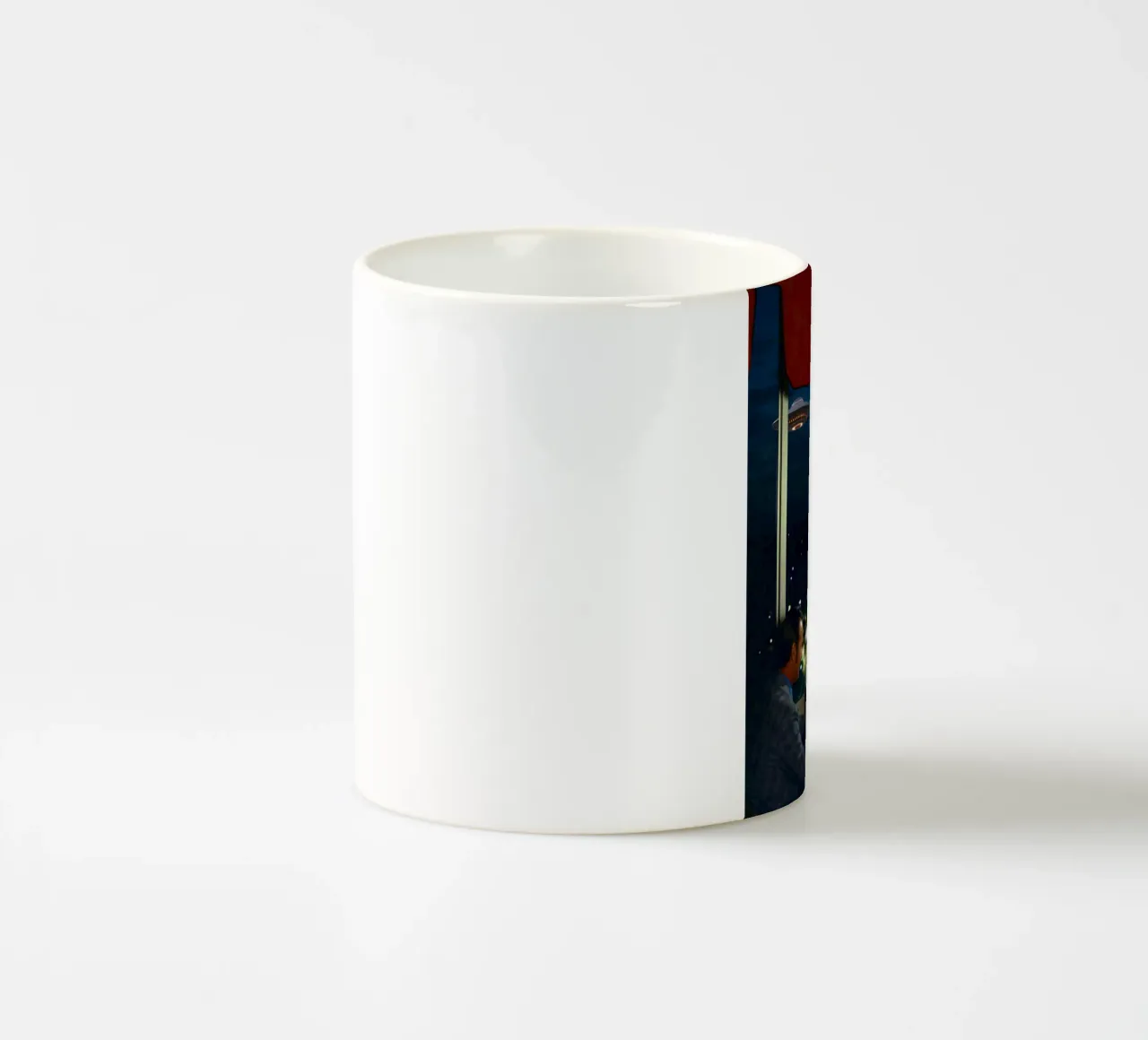 Meow! Cat abduction tazza in ceramica da MsGonzalez