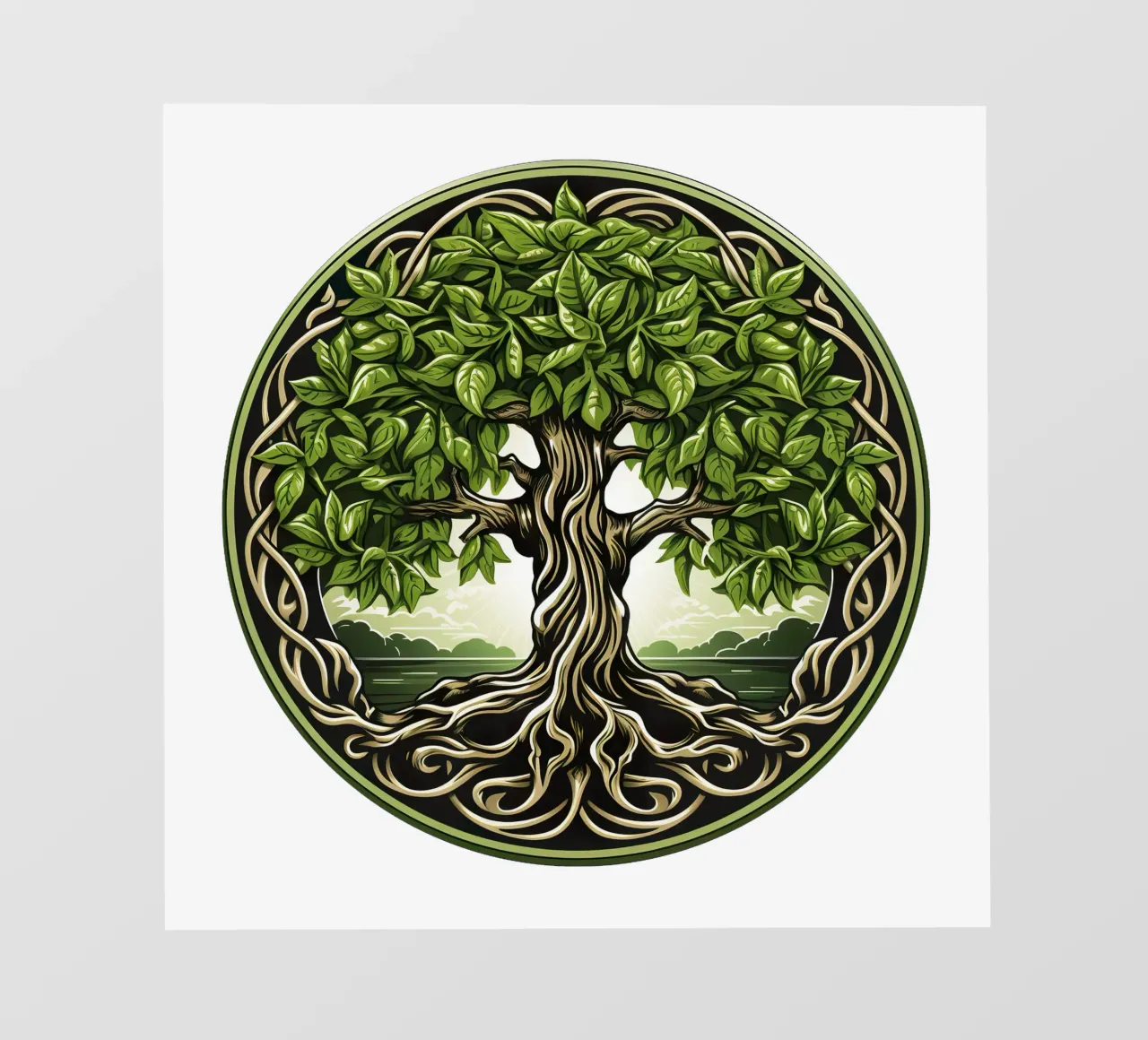 Albero della vita colorato telo in pvc da Spiritual Touch