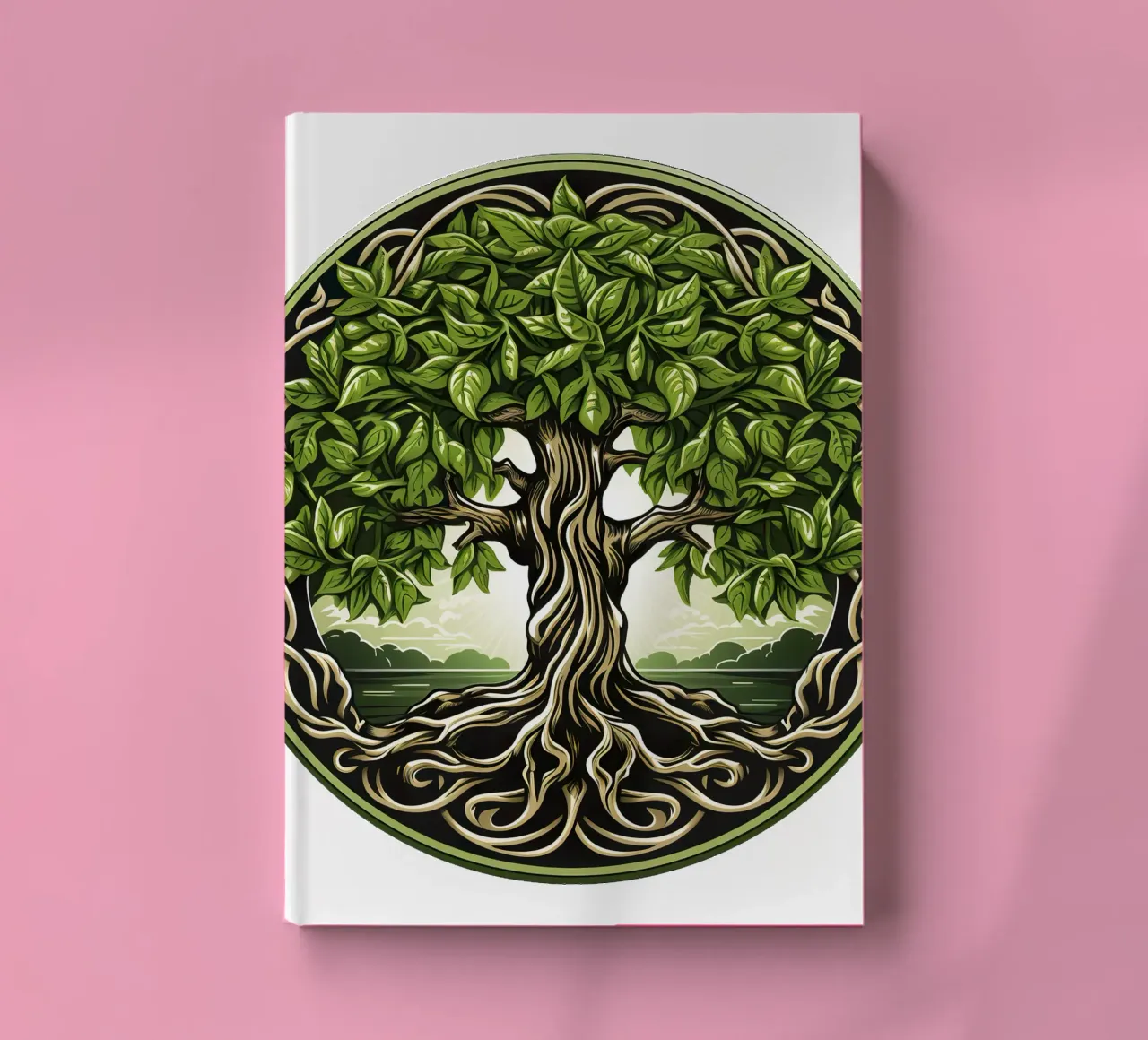 Colorful Tree of Life notebook by Spiritual Touch