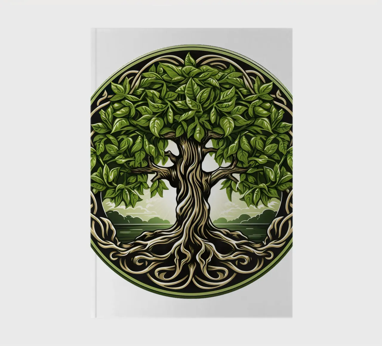 Colorful Tree of Life notebook by Spiritual Touch