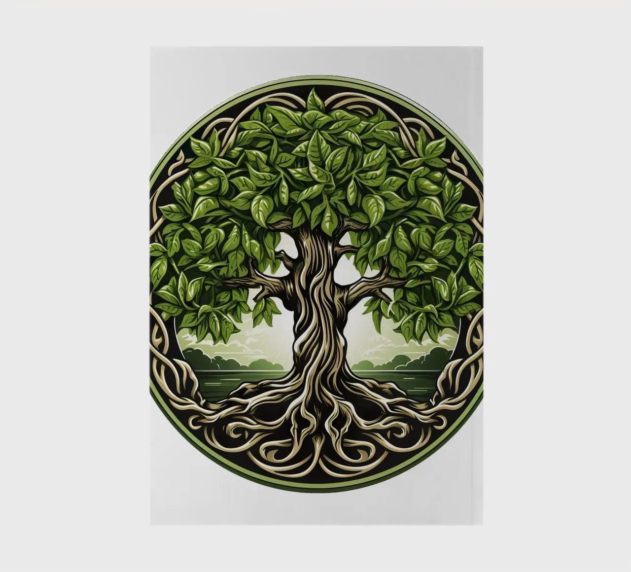 Colorful Tree of Life notebook by Spiritual Touch