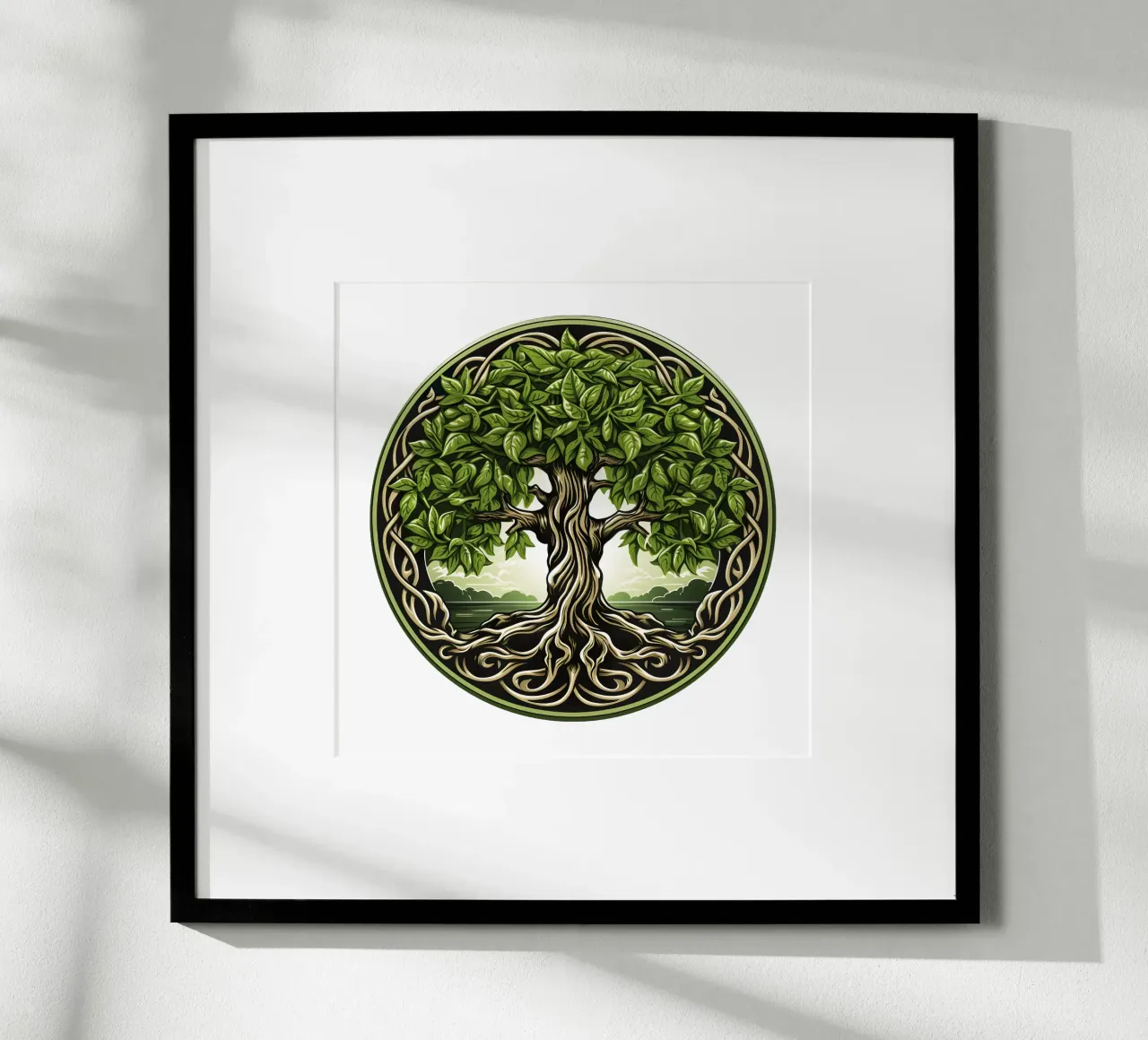 Albero della vita colorato poster da Spiritual Touch