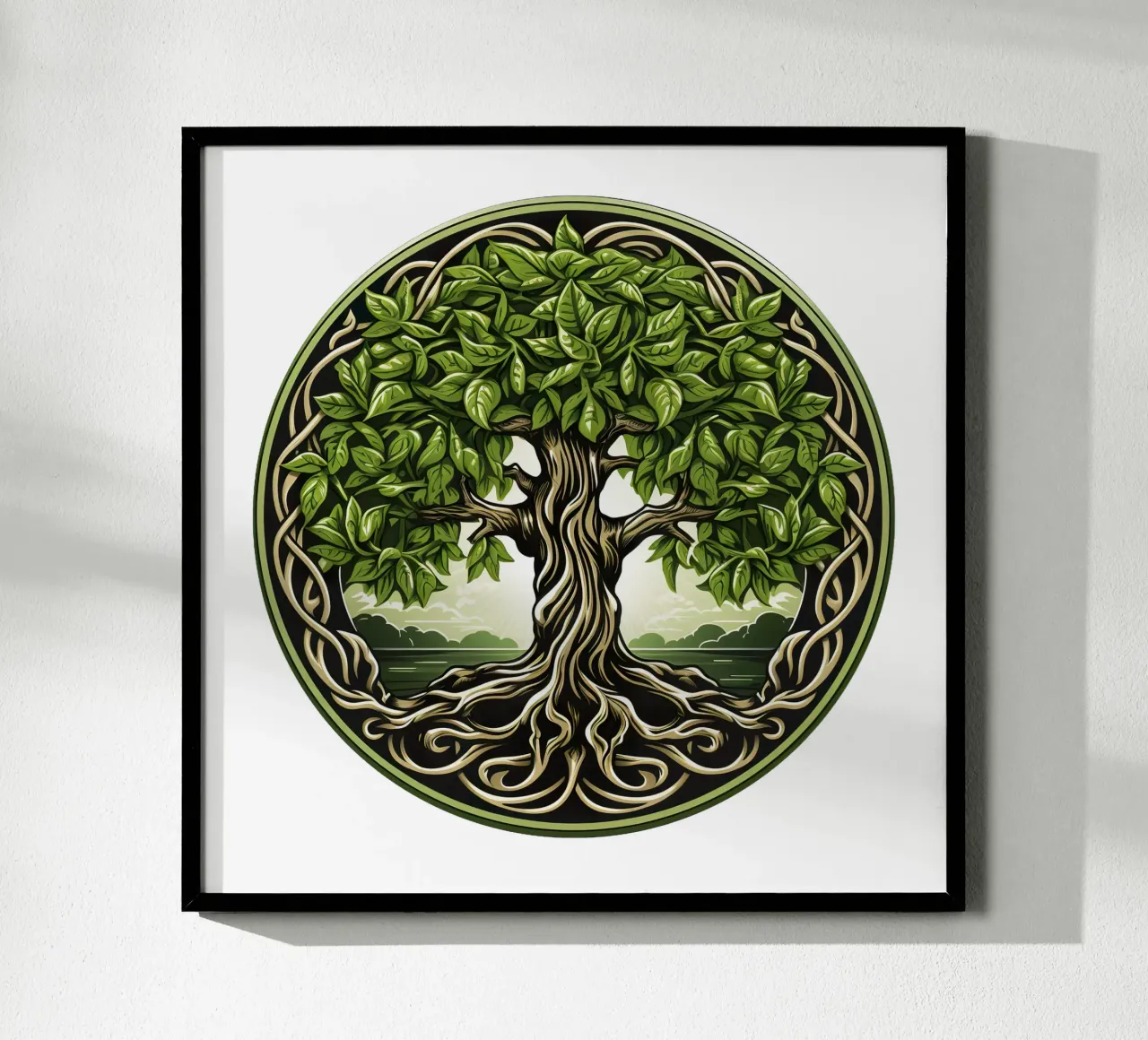 Albero della vita colorato poster da Spiritual Touch