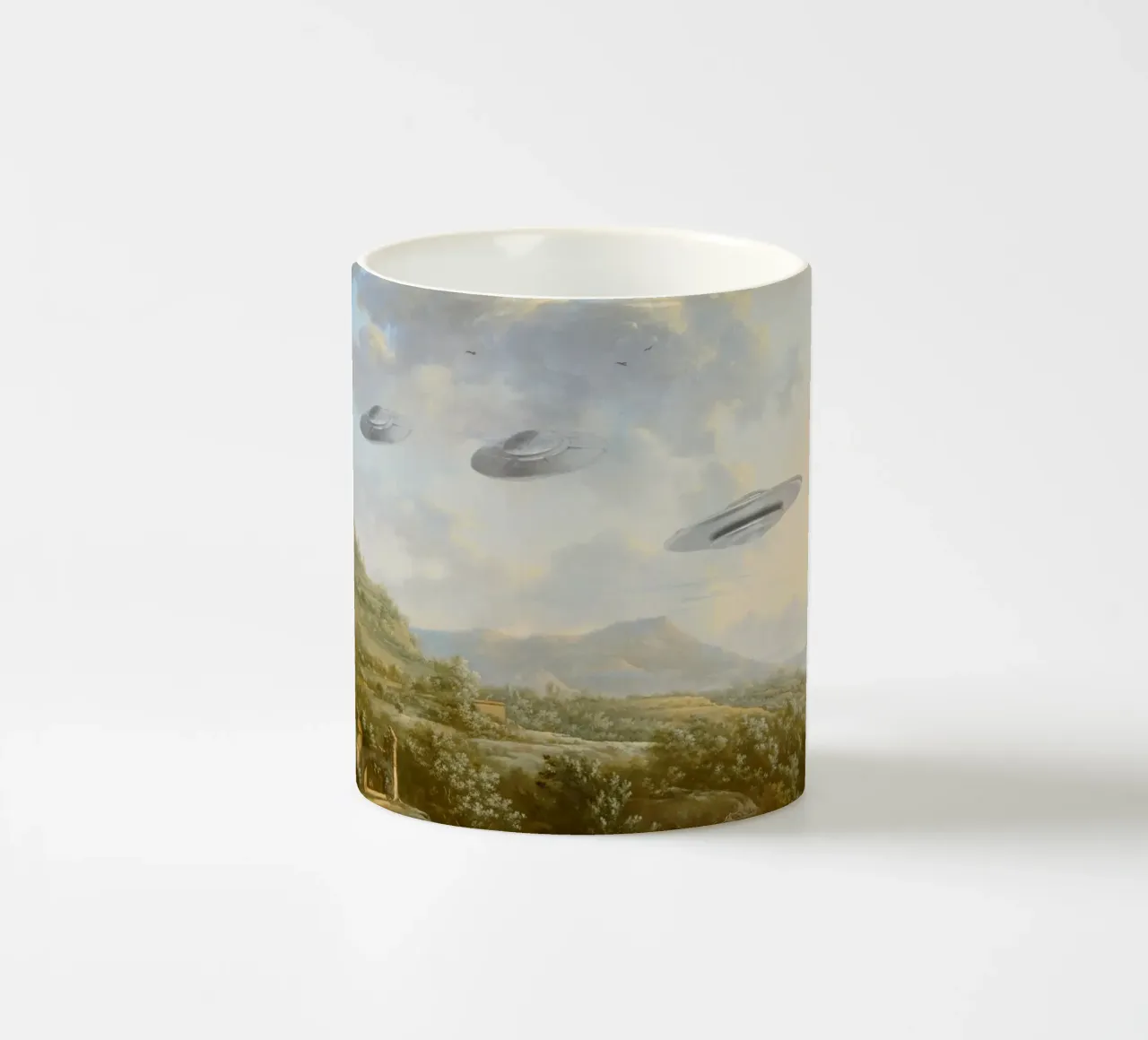 They were here all along Keramik Tasse von MsGonzalez