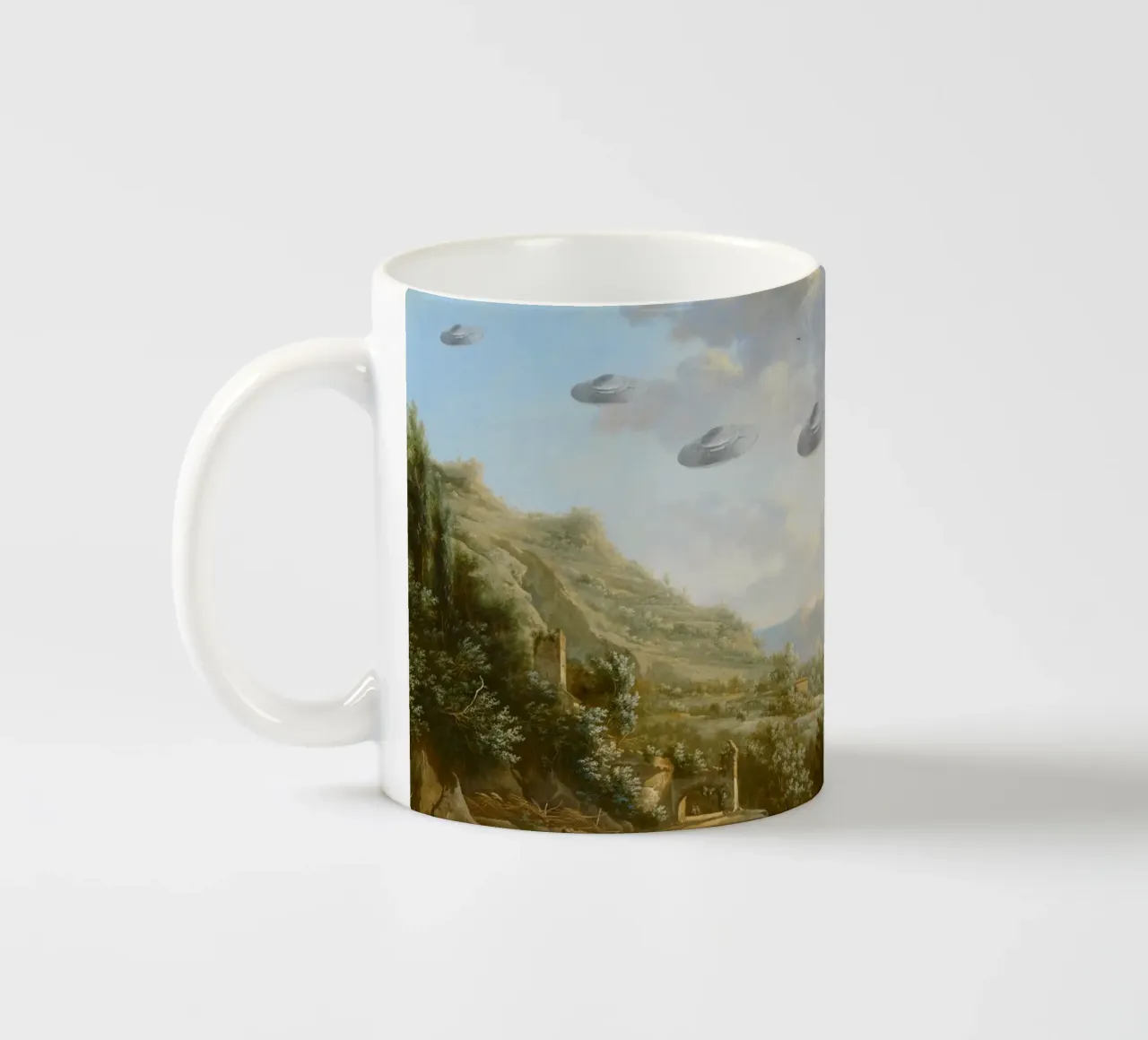 They were here all along Keramik Tasse von MsGonzalez
