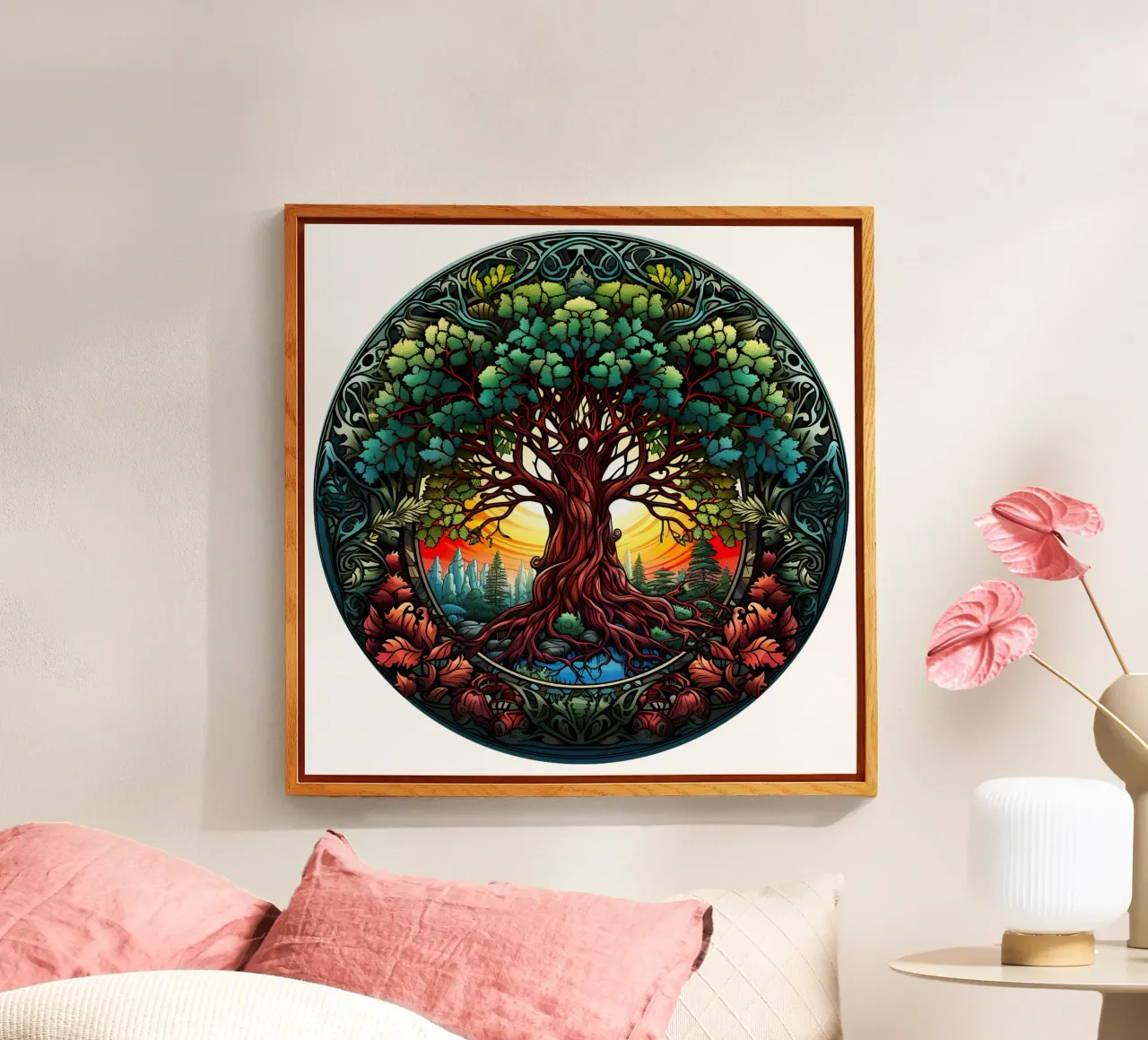 Albero della vita colorato plexiglass da Spiritual Touch