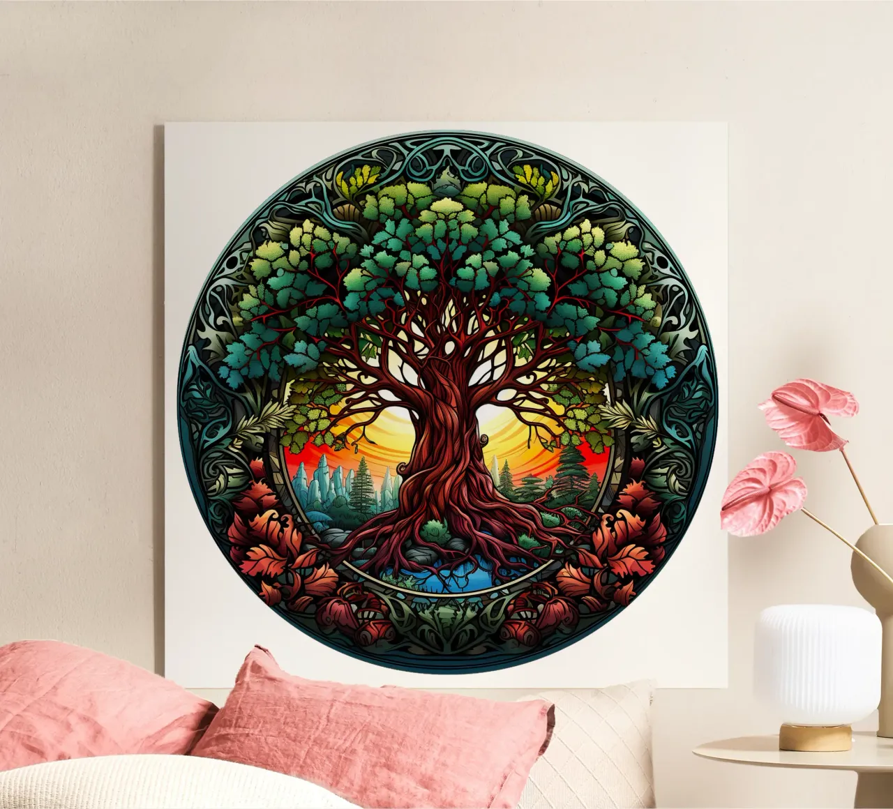 Albero della vita colorato plexiglass da Spiritual Touch