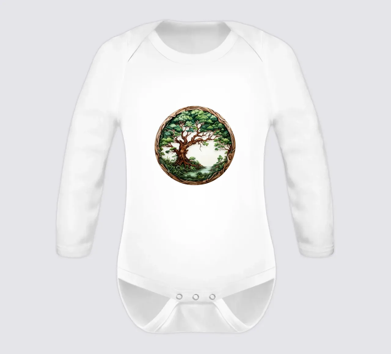 Arbre de vie coloré body manches longues de Spiritual Touch