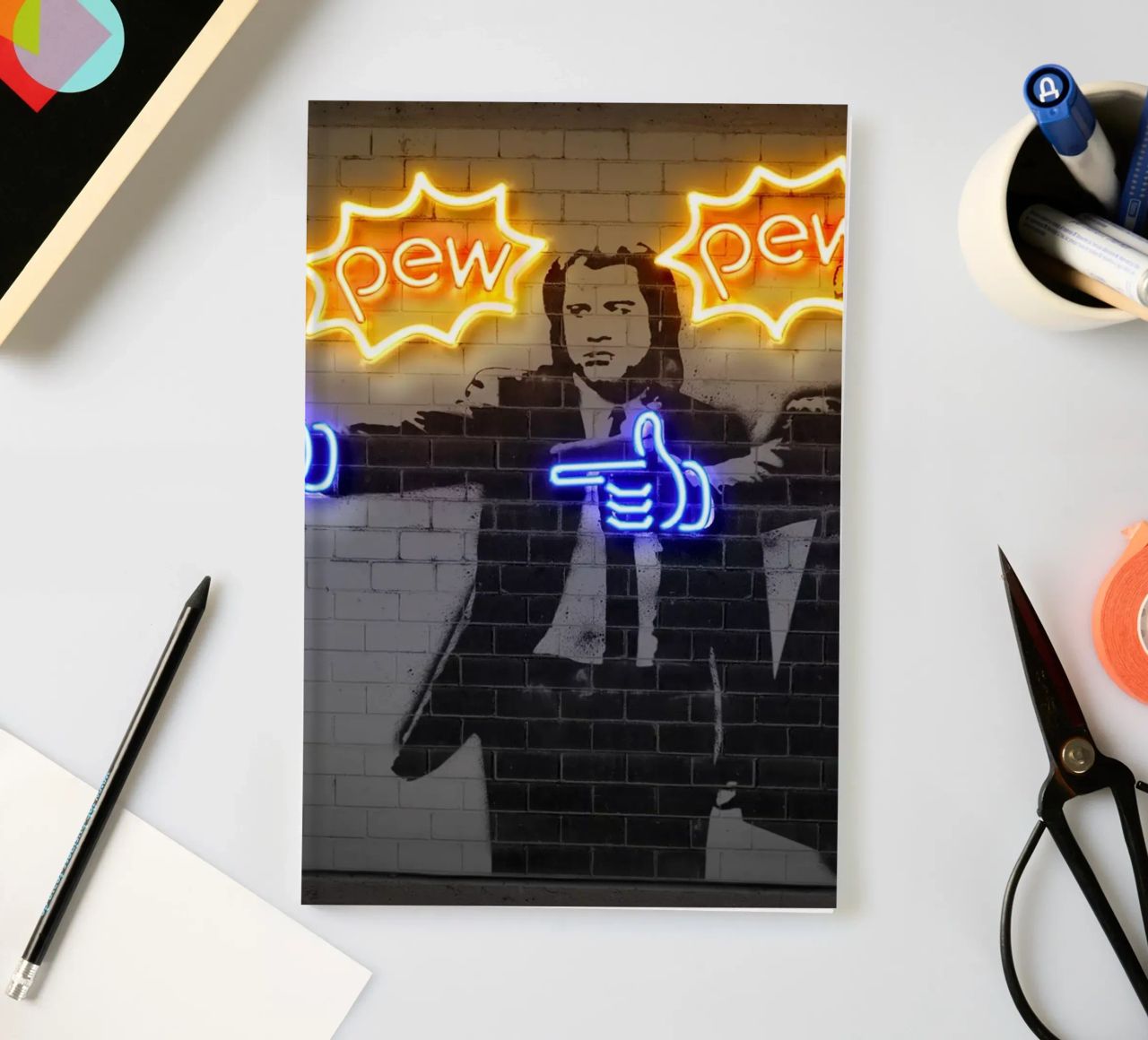 Pew Pew notebook by Octavian