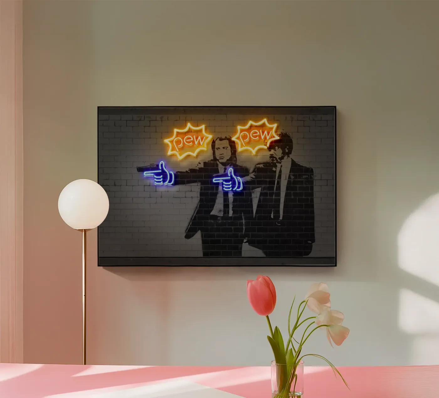 Pew Pew plexiglas de Octavian