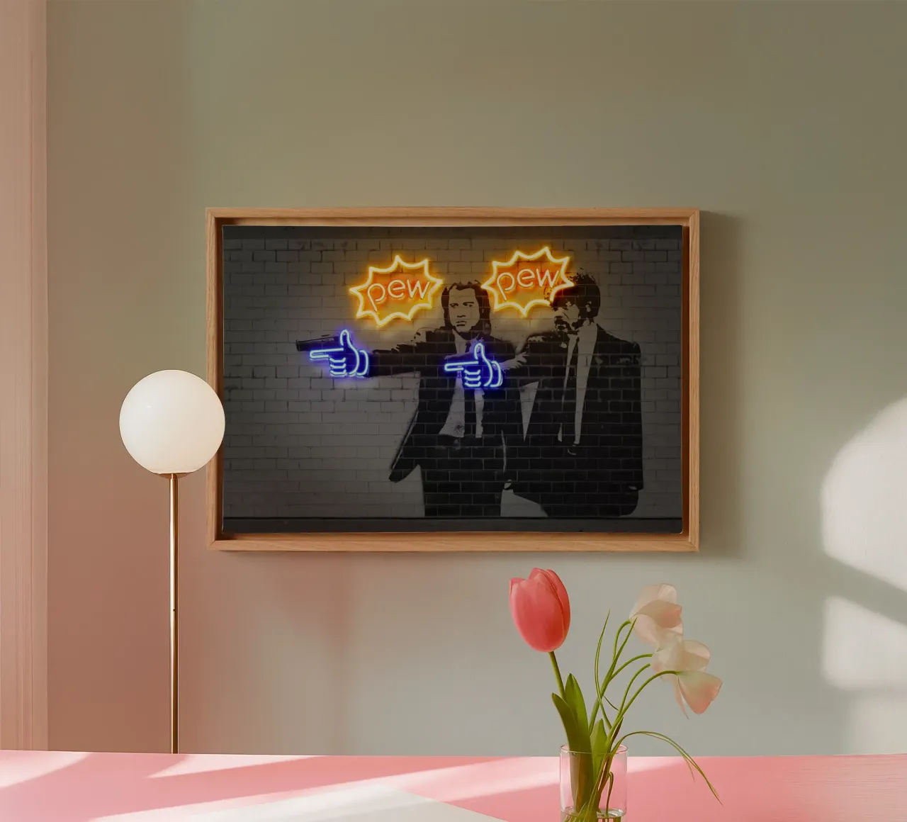 Pew Pew Leinwand von Octavian
