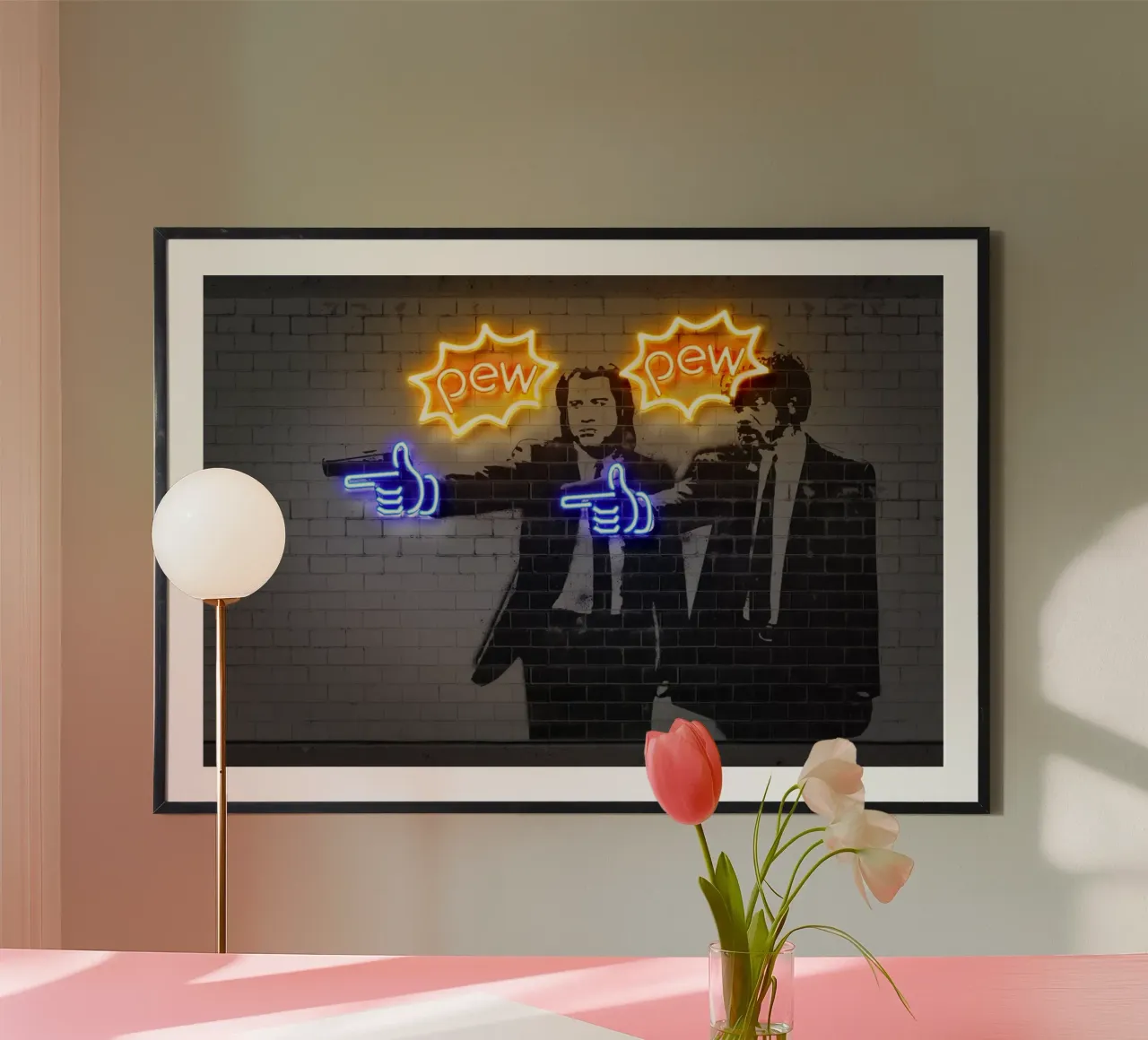 Pew Pew poster da Octavian