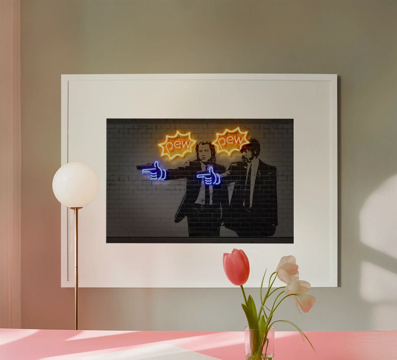 Pew Pew poster by Octavian