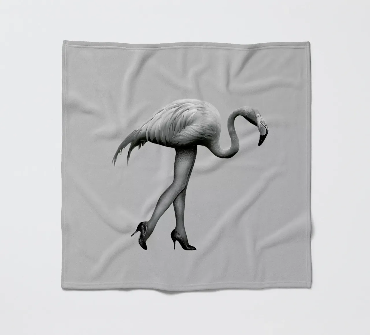 Flamingo-go Girl coperta in pile da Chris Wharton