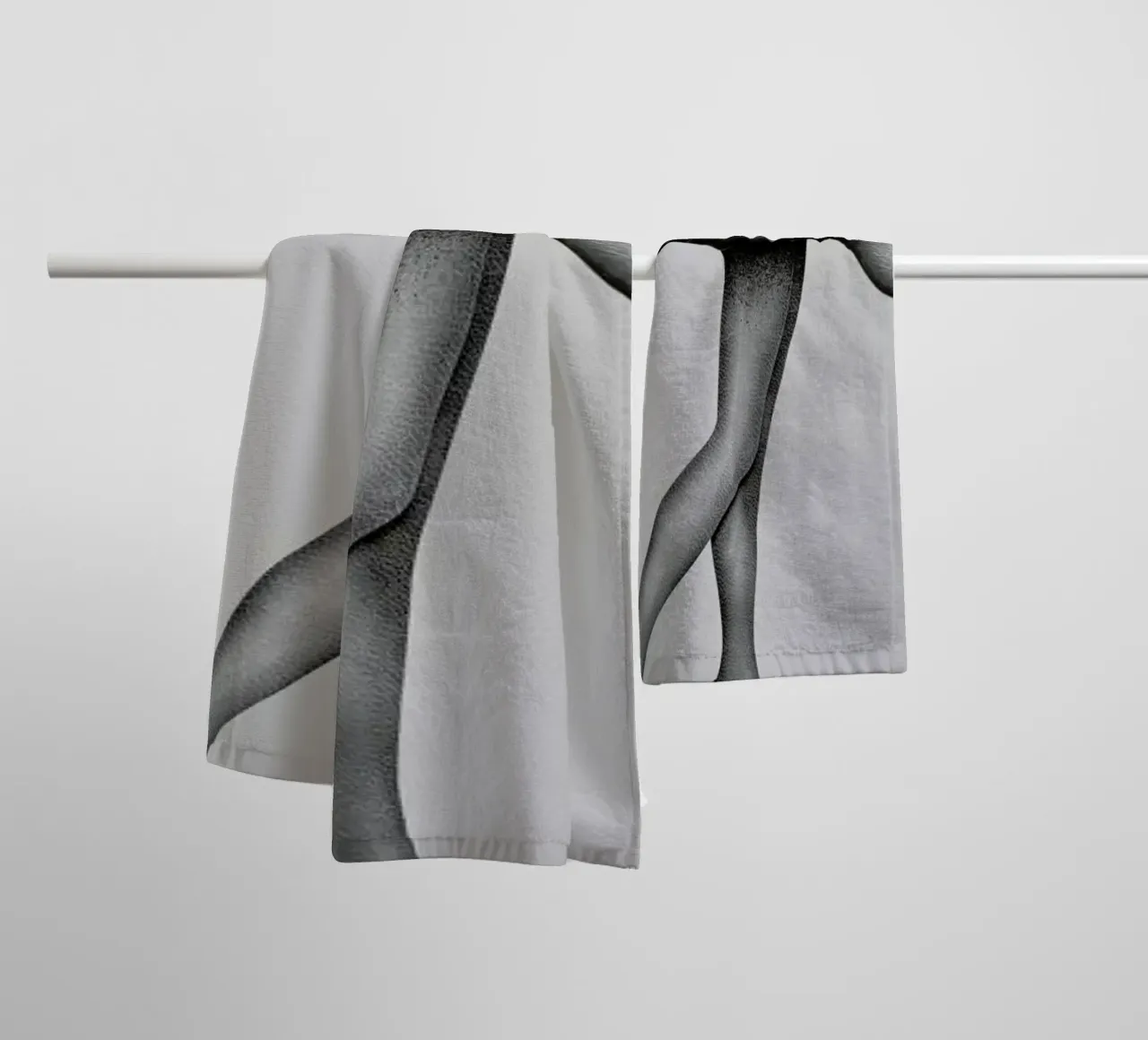 Flamingo-go Girl asciugamano da bagno da Chris Wharton