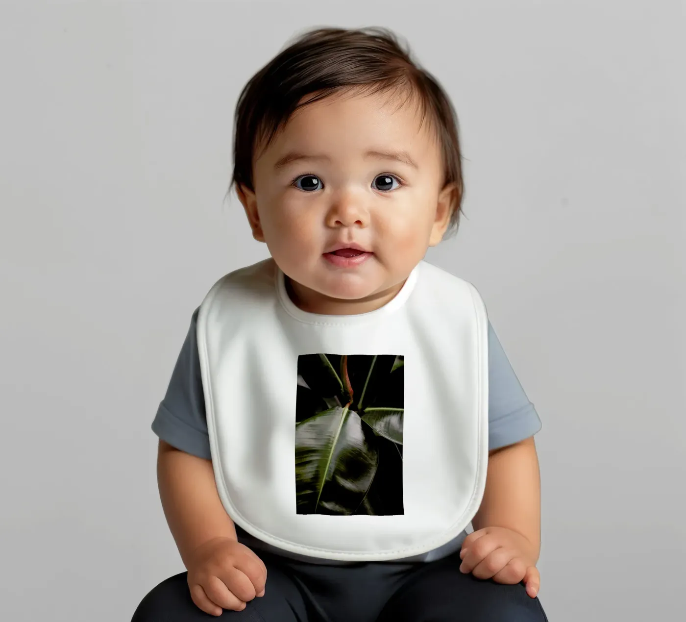 Ficus Bubu baby slabbetje van Shot By Clint