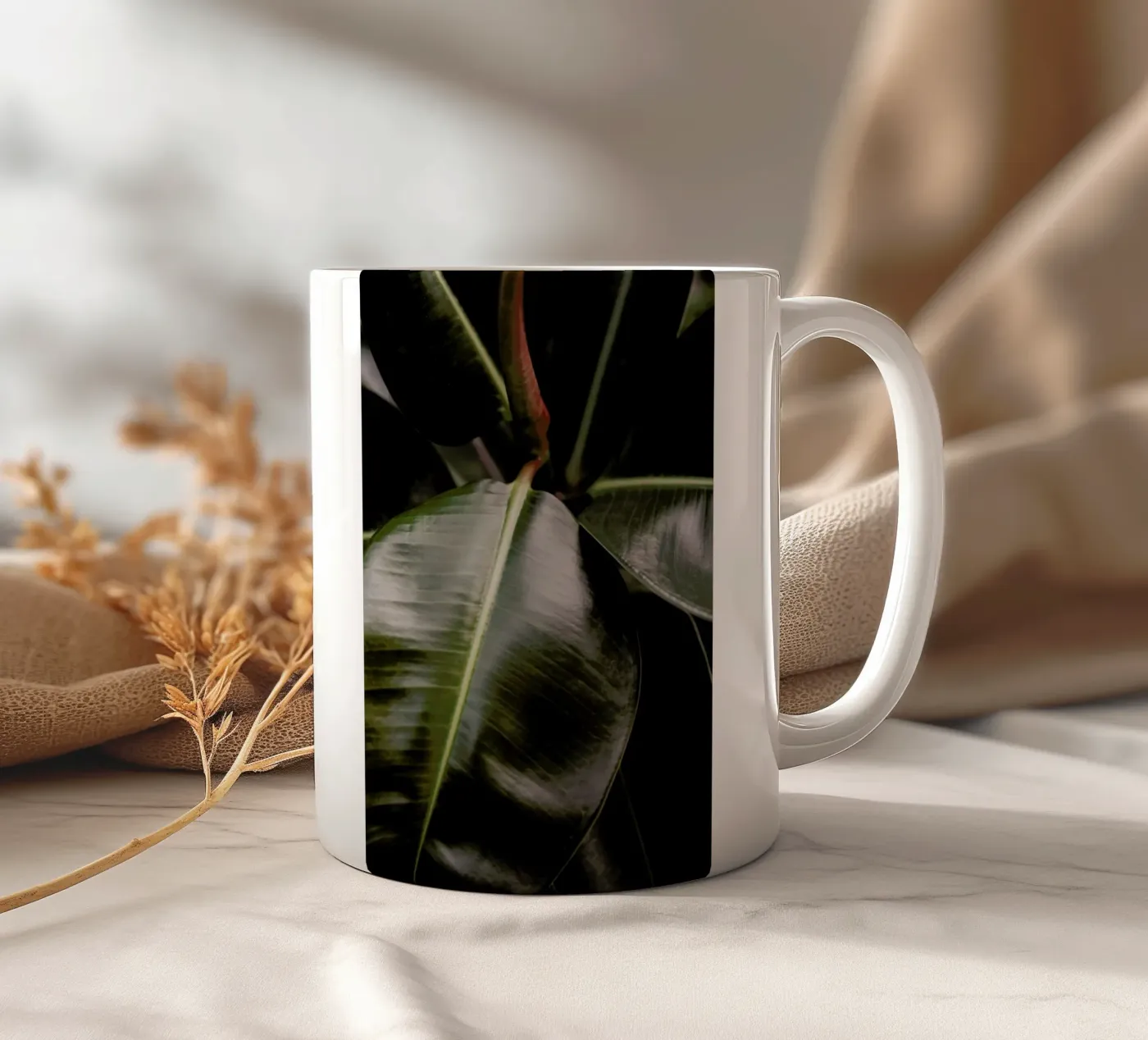 Ficus Bubu ceramic mug by Shot By Clint