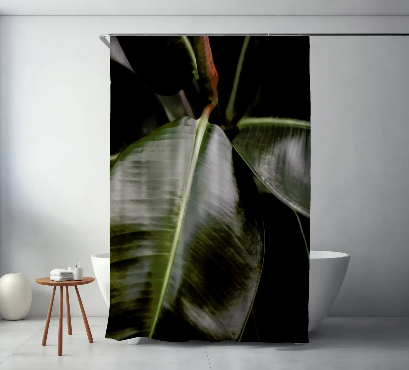 Ficus Bubu Duschvorhang von Shot By Clint