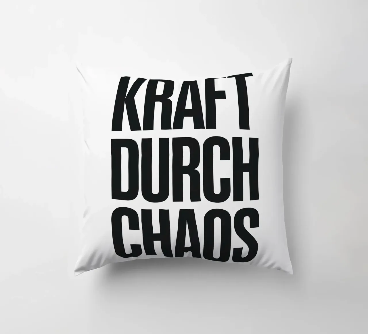 Kraft Durch Chaos cuscino da Hey Vincent