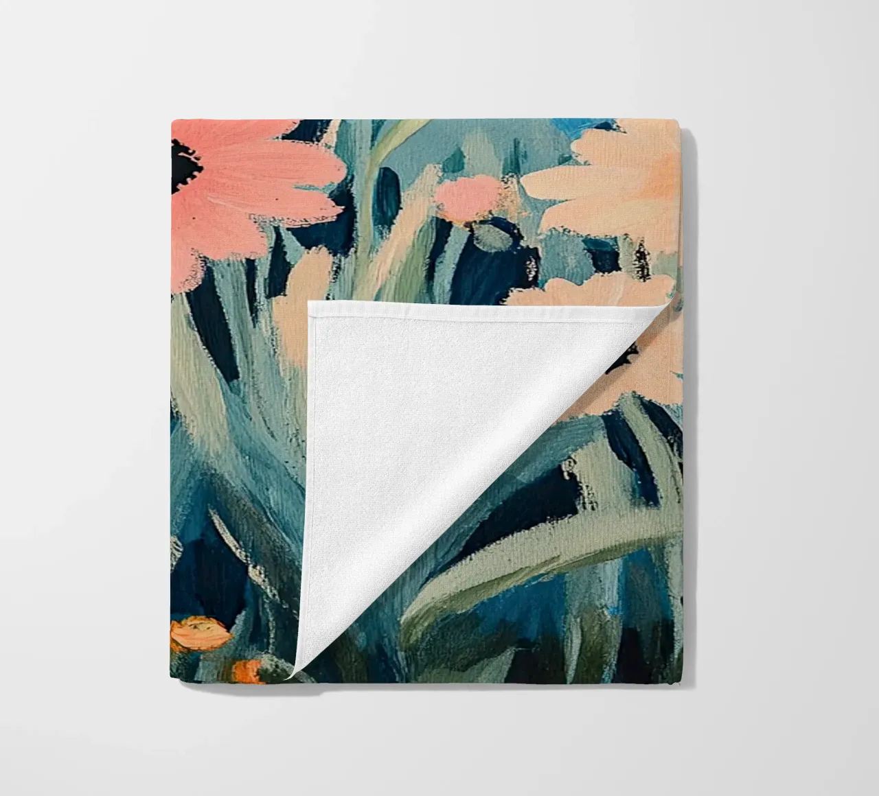 Fiori di leopardo telo mare da Nikis Art Studio