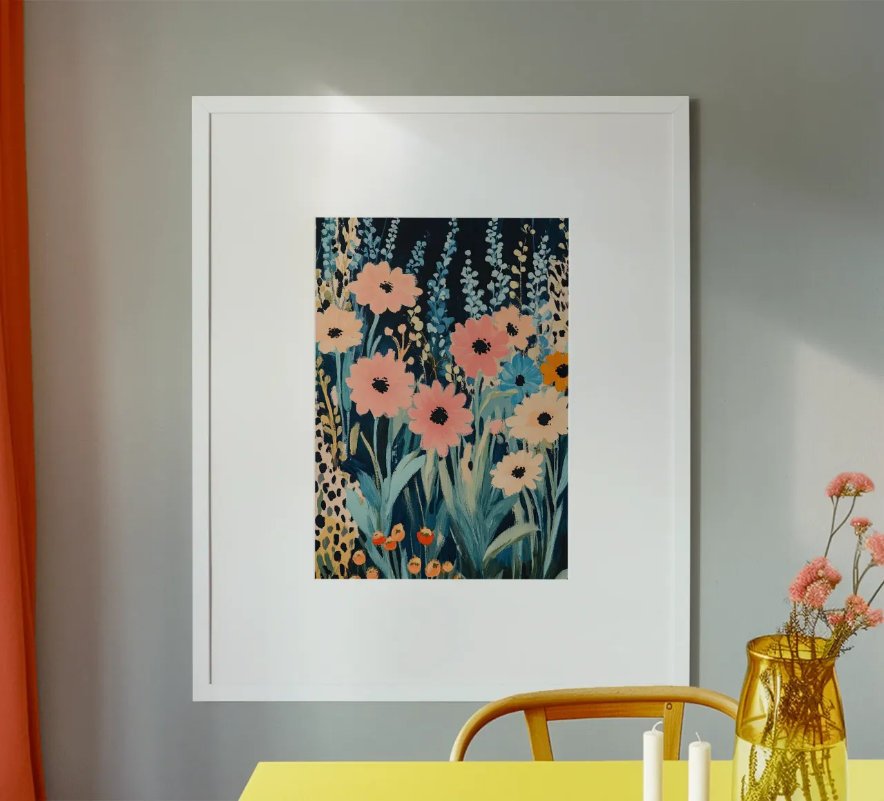 Fiori di leopardo carta hahnemühle da Nikis Art Studio