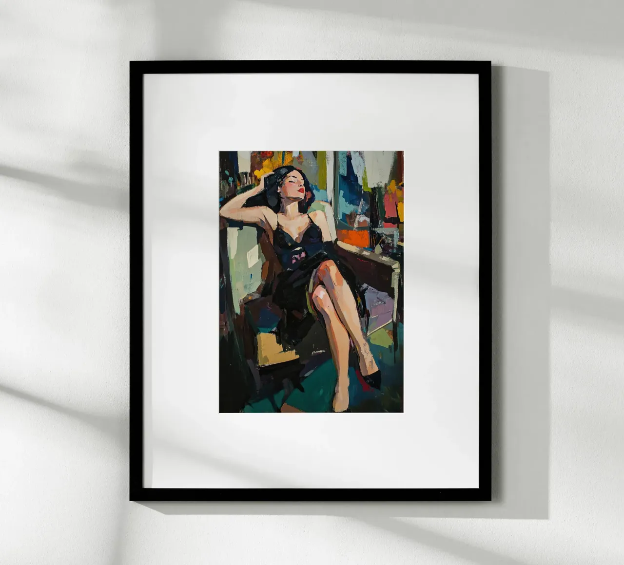 Abito nero poster da ArtByNiki