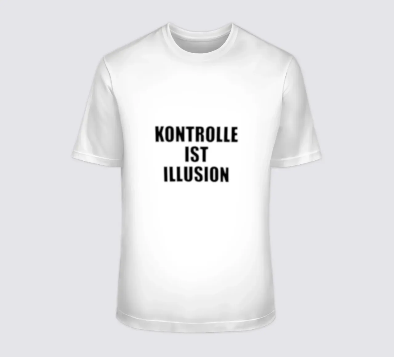 Kontrolle Ist Illusion t-shirt da Hey Vincent