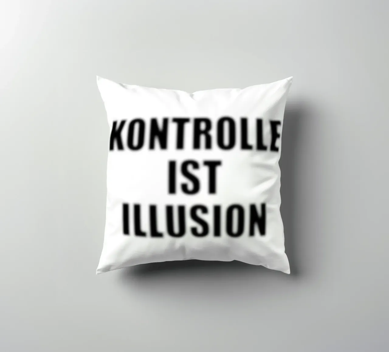 Kontrolle Ist Illusion cuscino da Hey Vincent