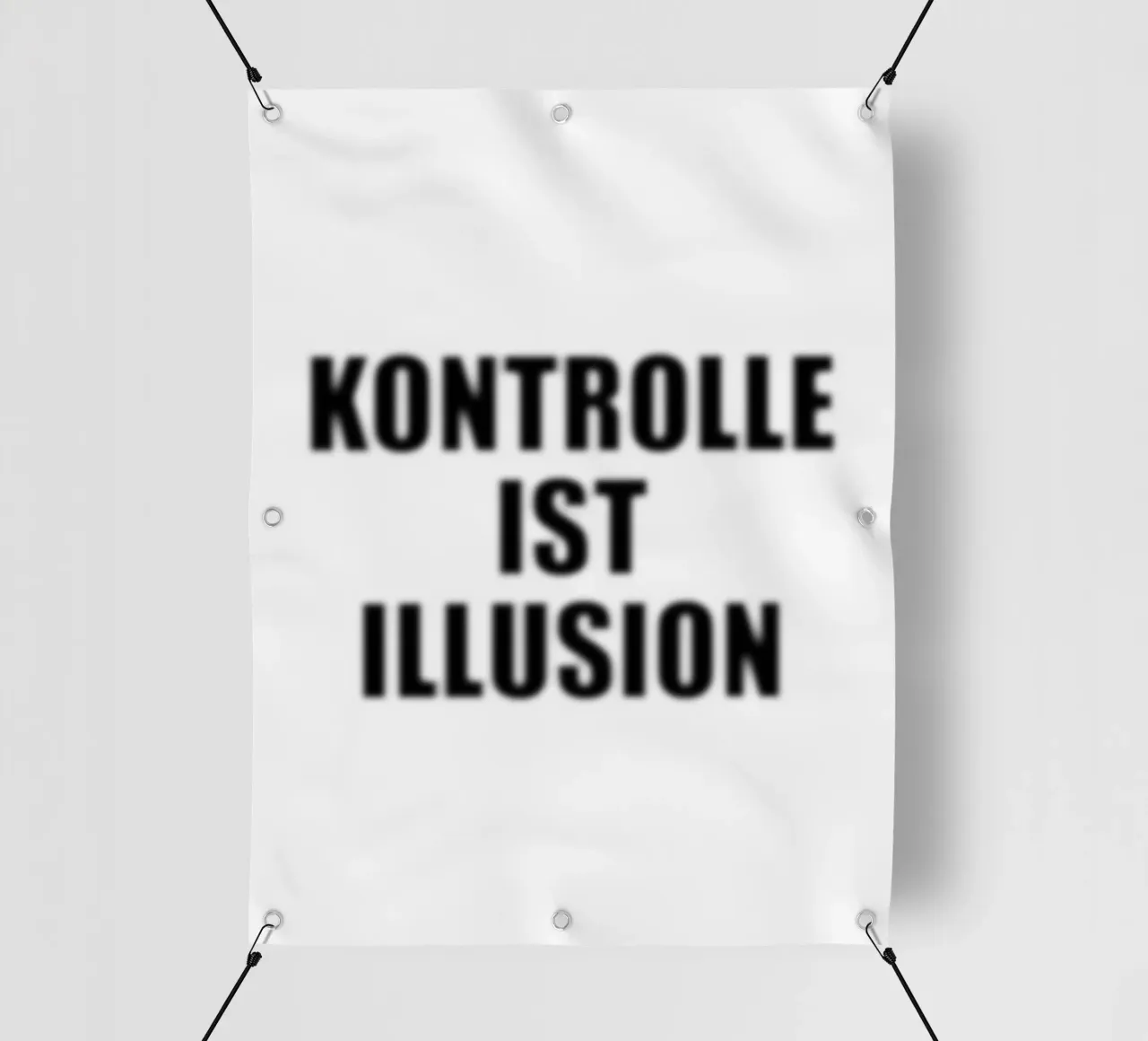 Kontrolle Ist Illusion telo in pvc da Hey Vincent