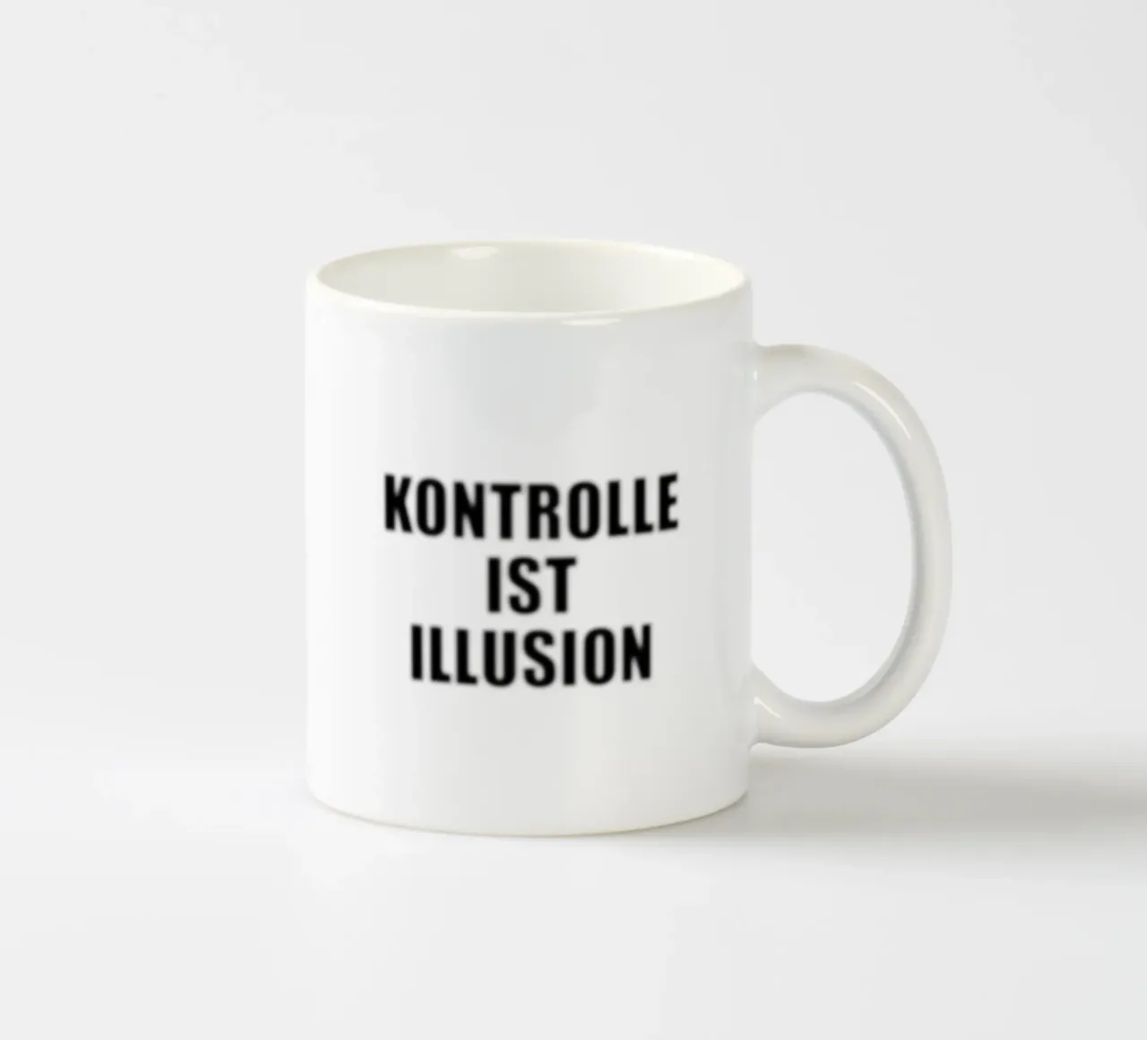 Kontrolle Ist Illusion tazza in ceramica da Hey Vincent