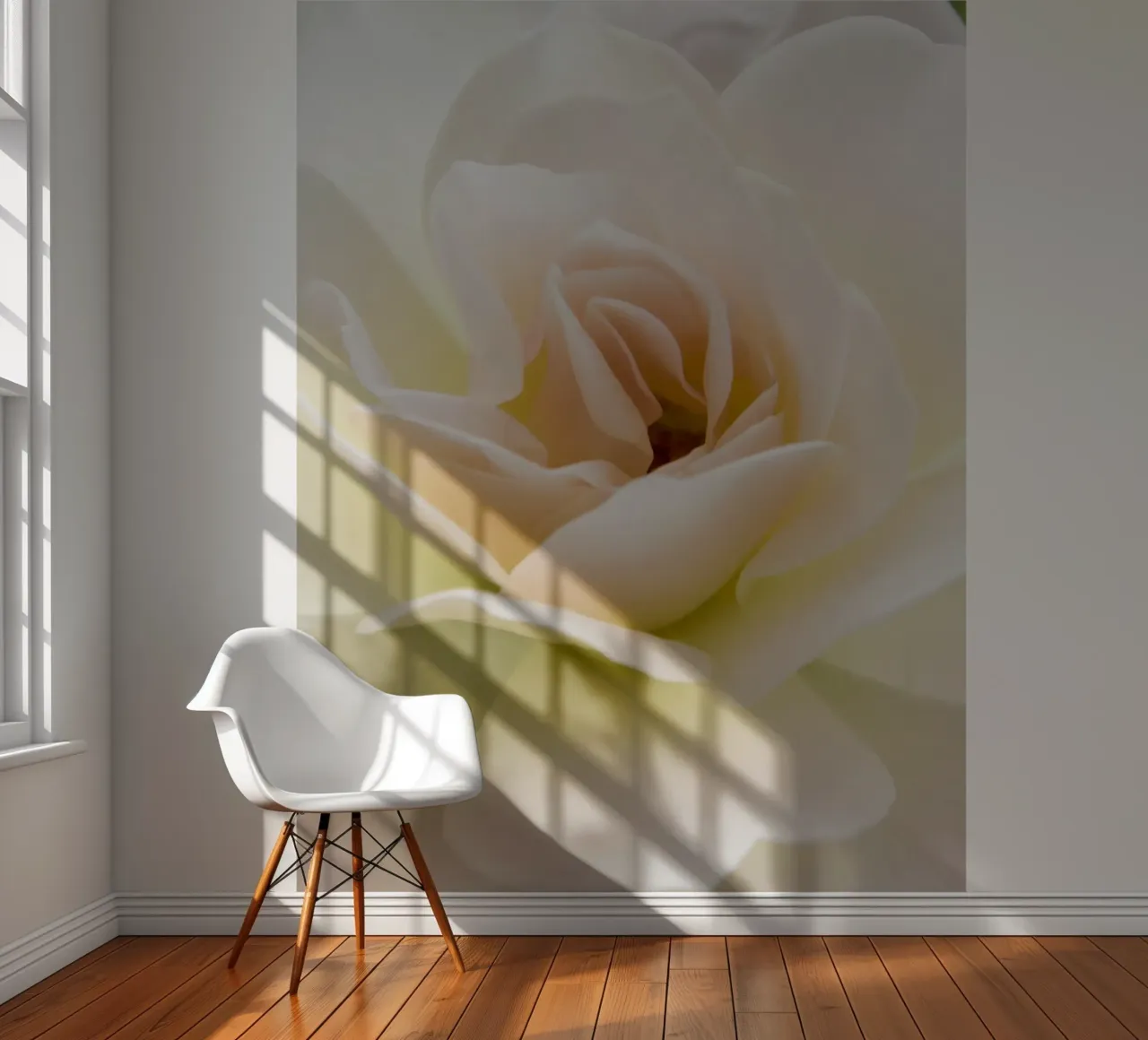 Flower beige rose photo wallpaper by Teresa André