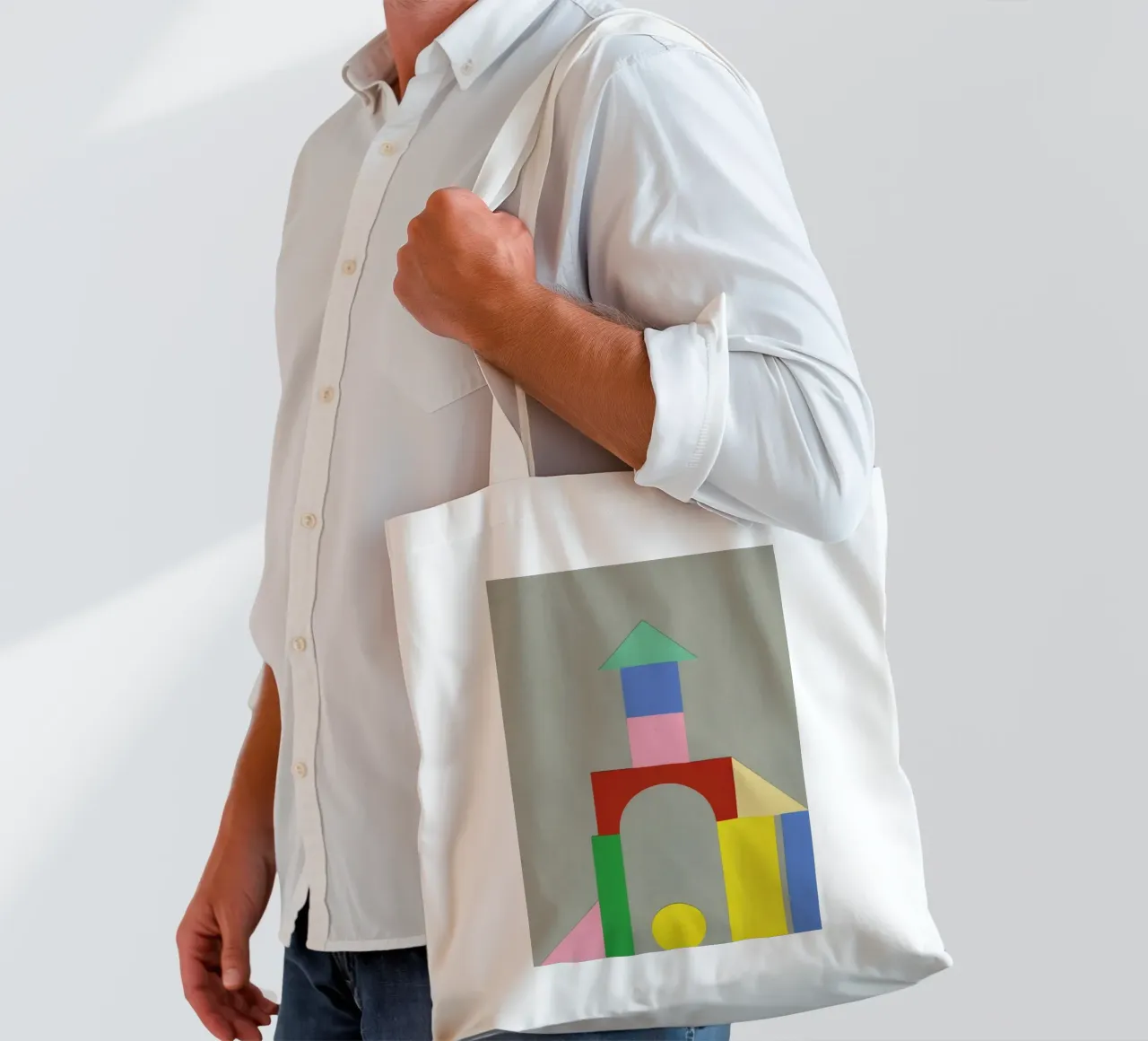 Bauhaus Tower tote bag by Rosi Feist