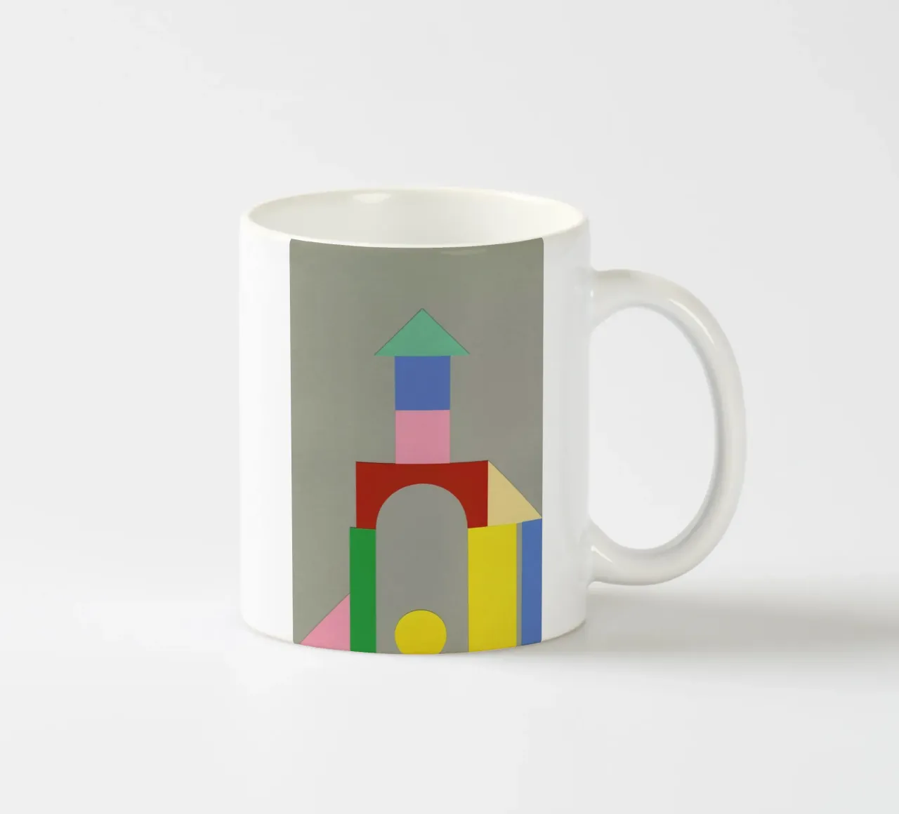 Bauhaus Tower tazza in ceramica da Rosi Feist