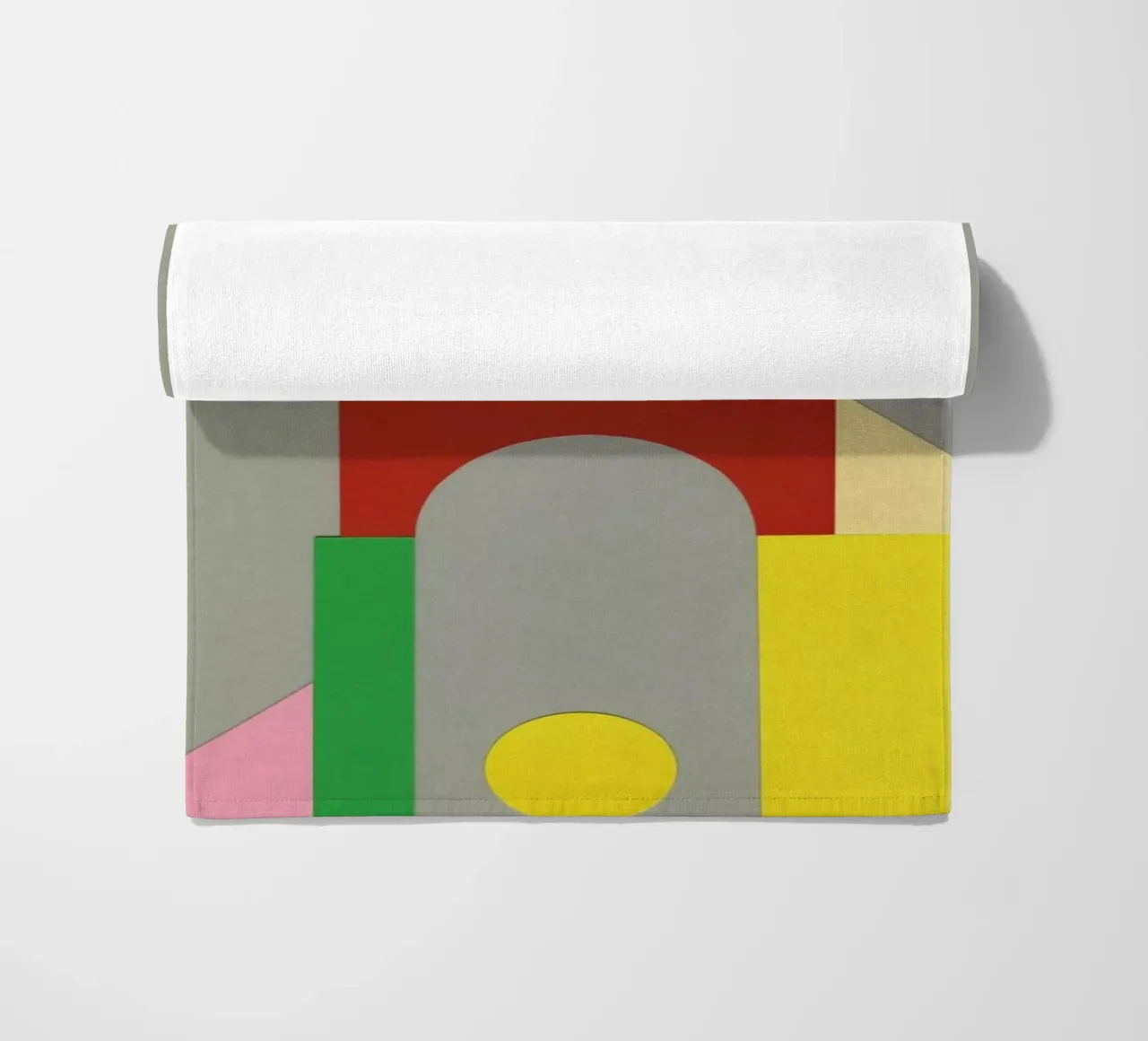 Bauhaus Tower beach towel by Rosi Feist