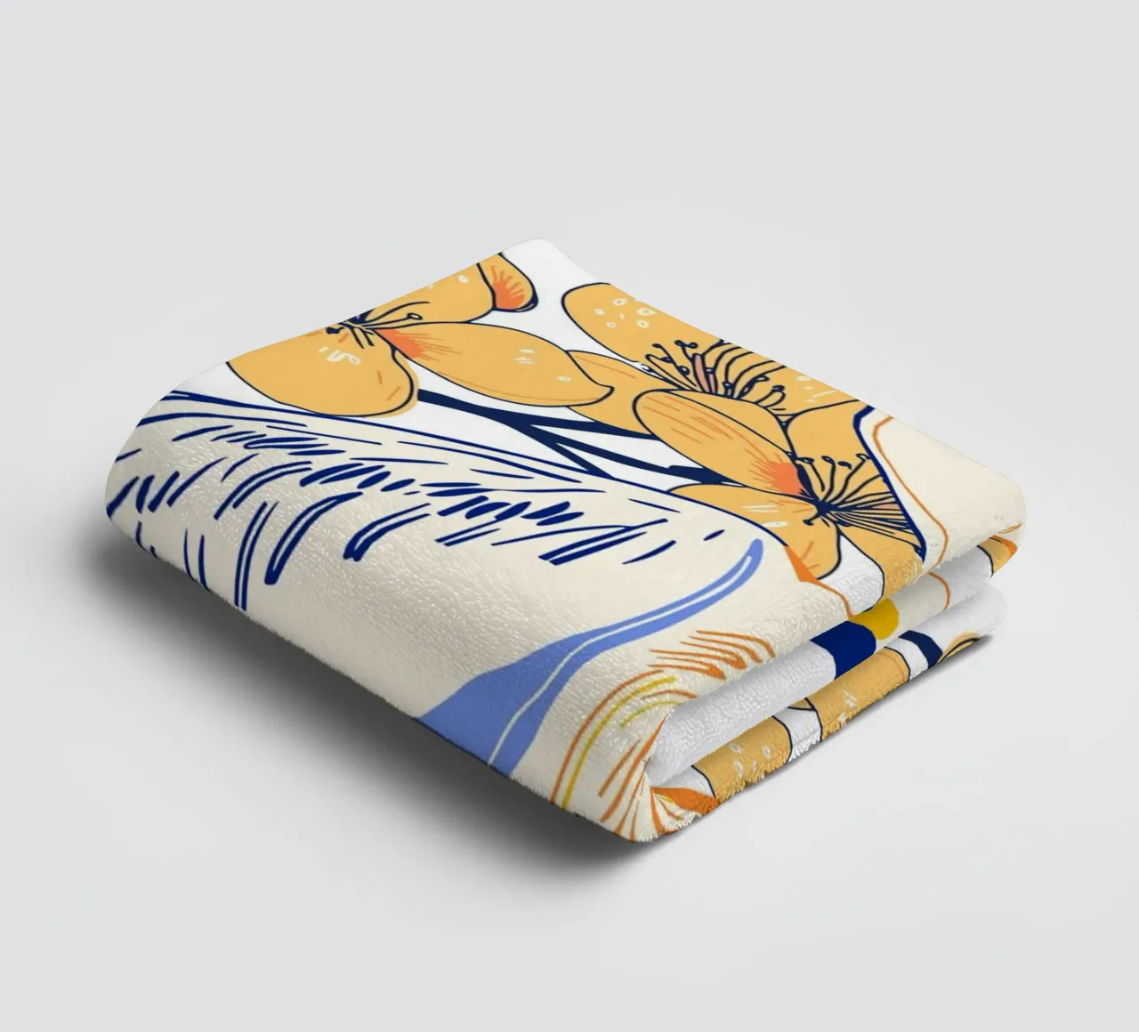 stylized heron asciugamano da bagno da ramosashop