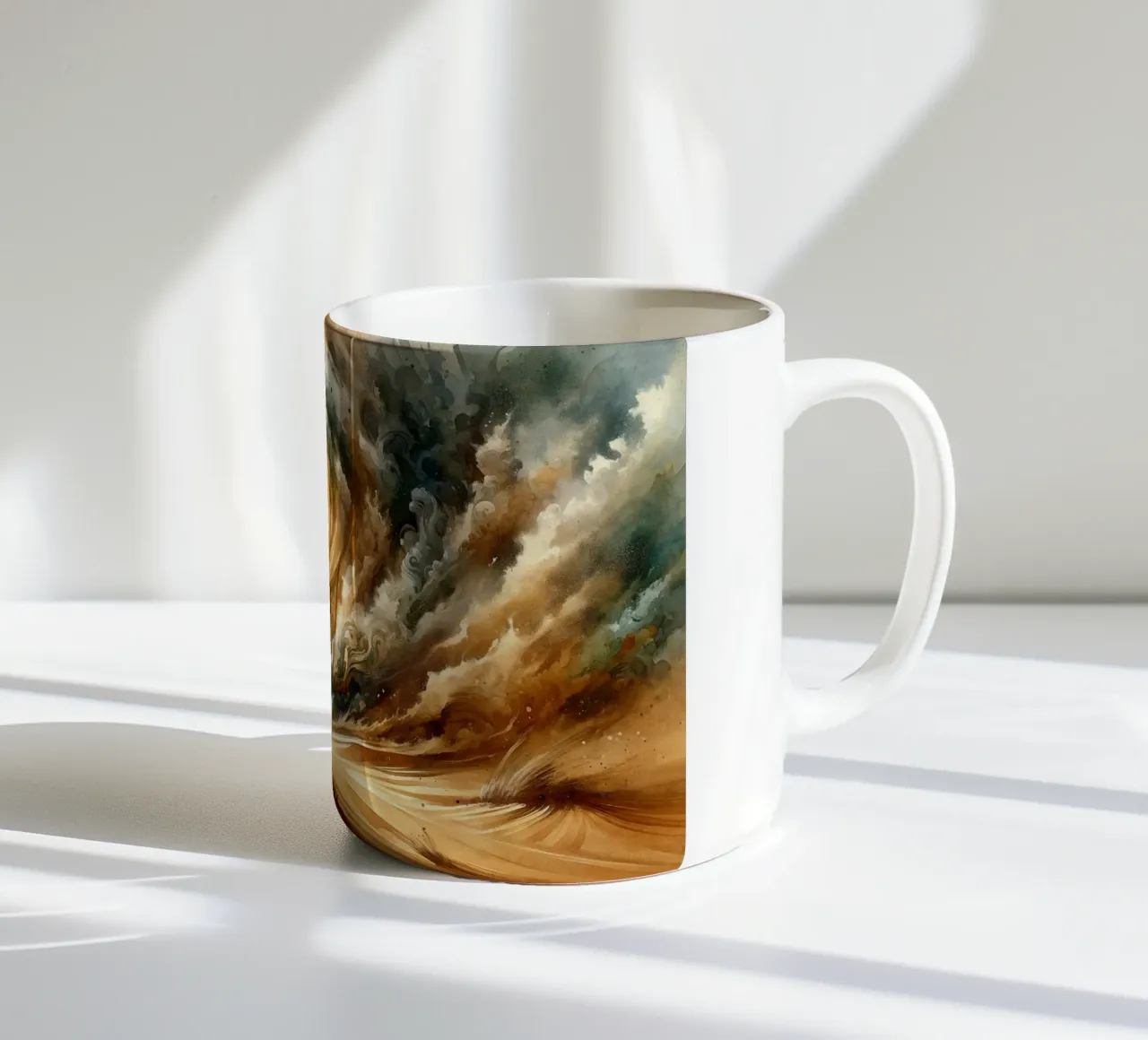Incanto del deserto Gale tazza in ceramica da Chromatic Fusion Studio