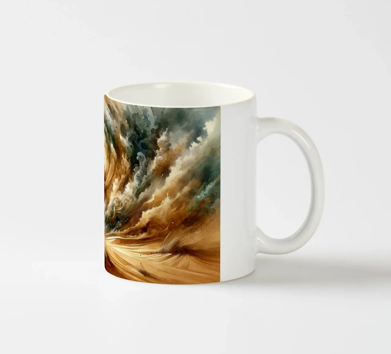Incanto del deserto Gale tazza in ceramica da Chromatic Fusion Studio