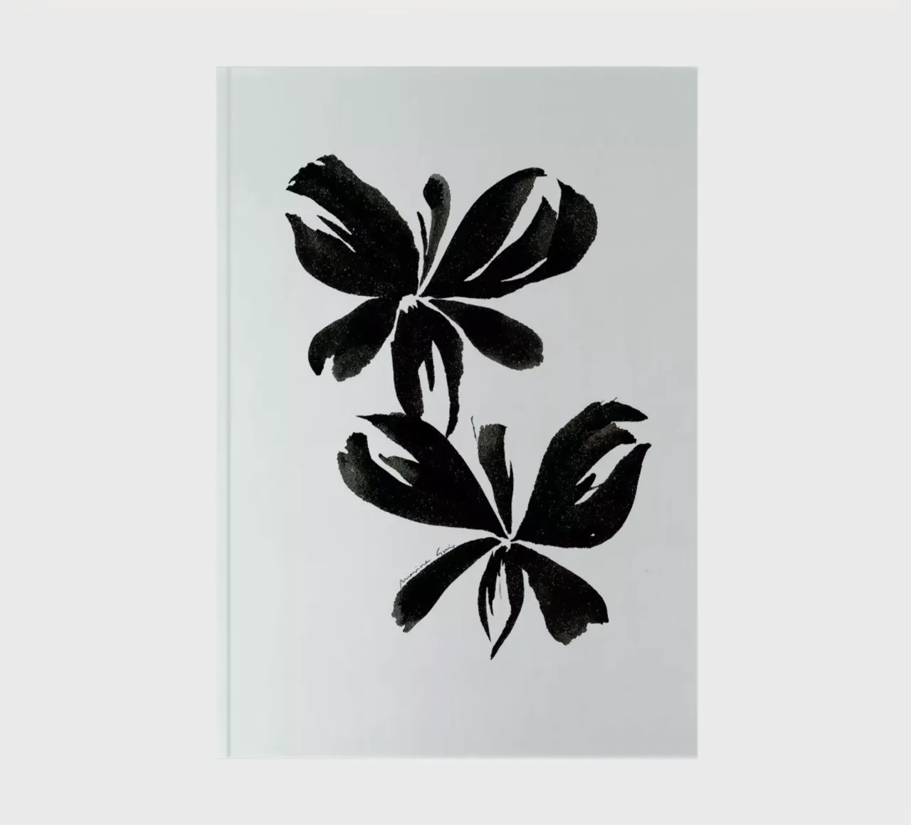 Orchid 5 notebook by Marina Guiu