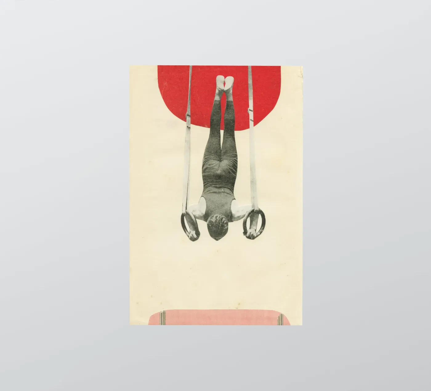 silent sticker by Cassia Beck Collage