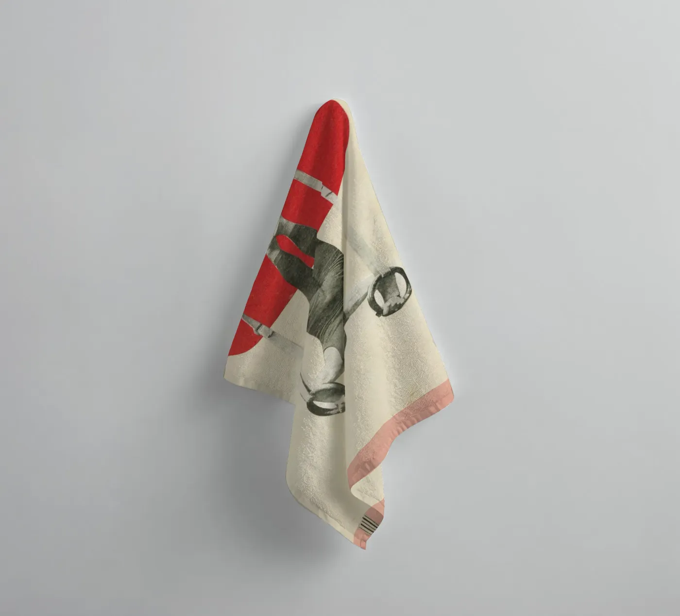 stille badhanddoek van Cassia Beck Collage