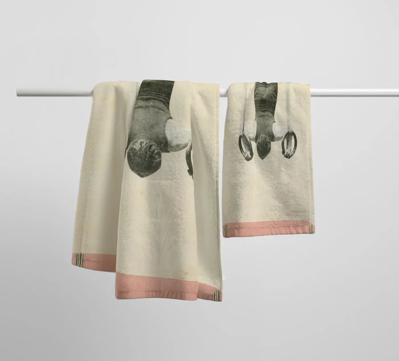 stille badhanddoek van Cassia Beck Collage