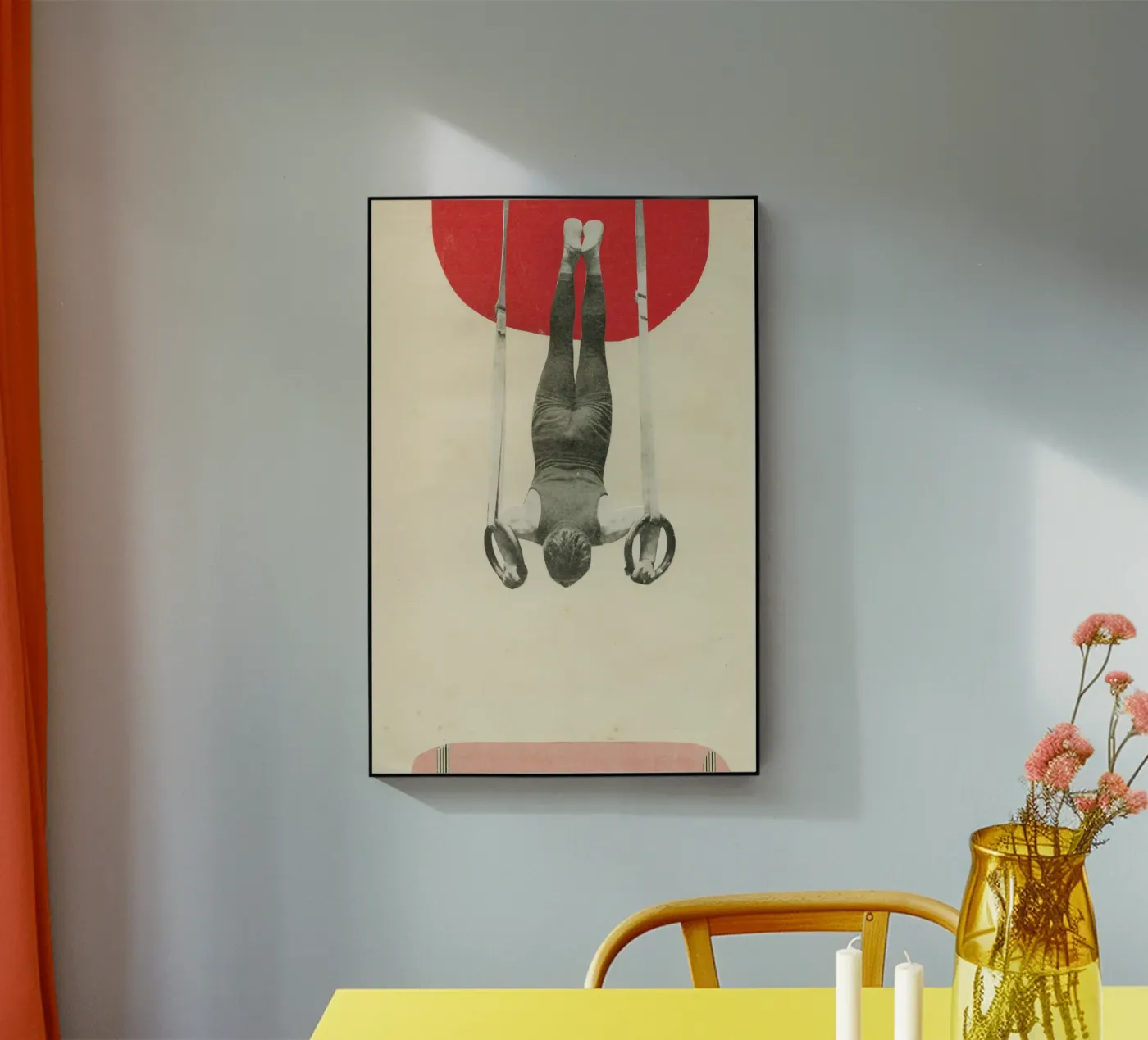 silent Acryl-Glas von Cassia Beck Collage