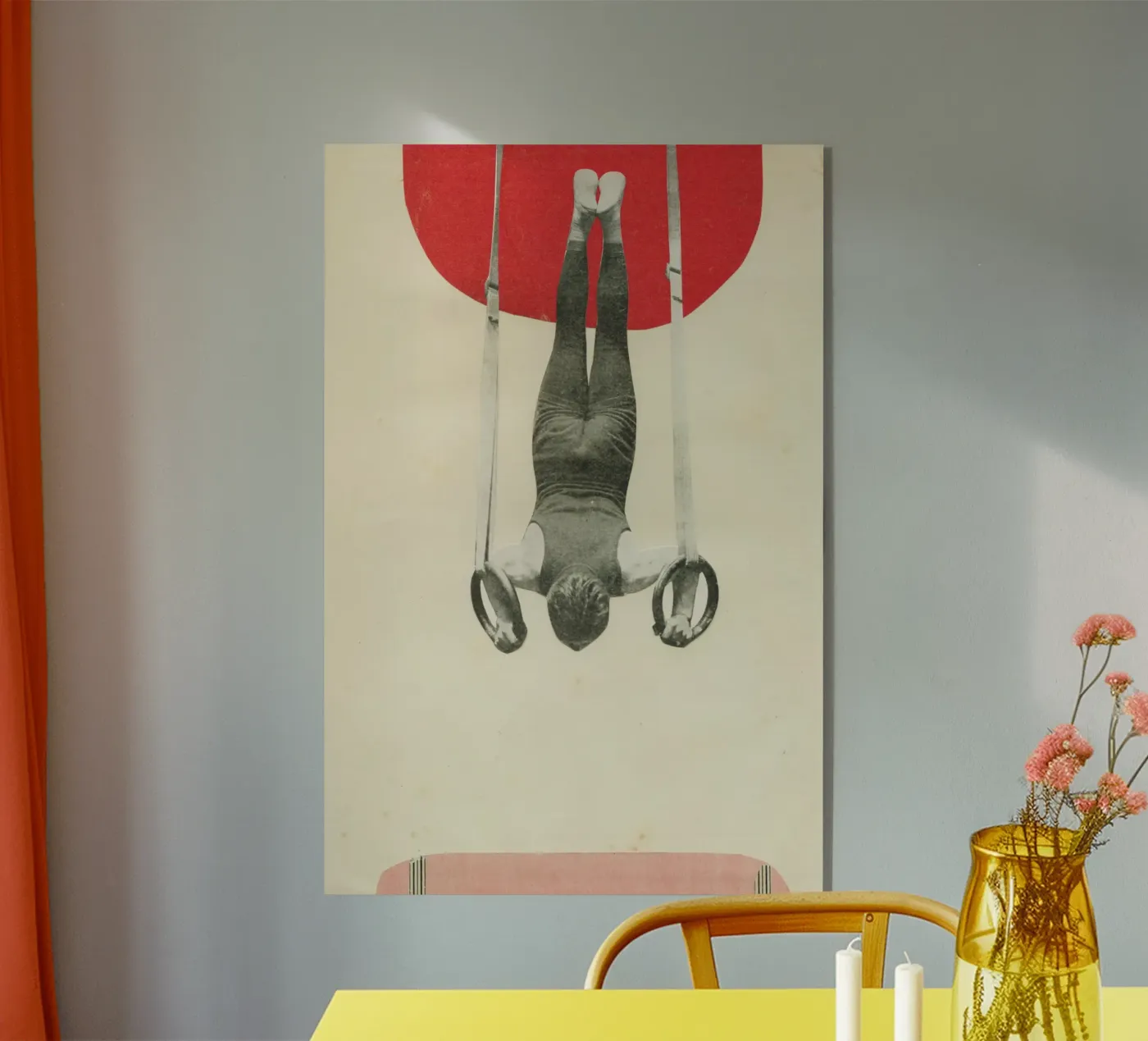 silent Acryl-Glas von Cassia Beck Collage