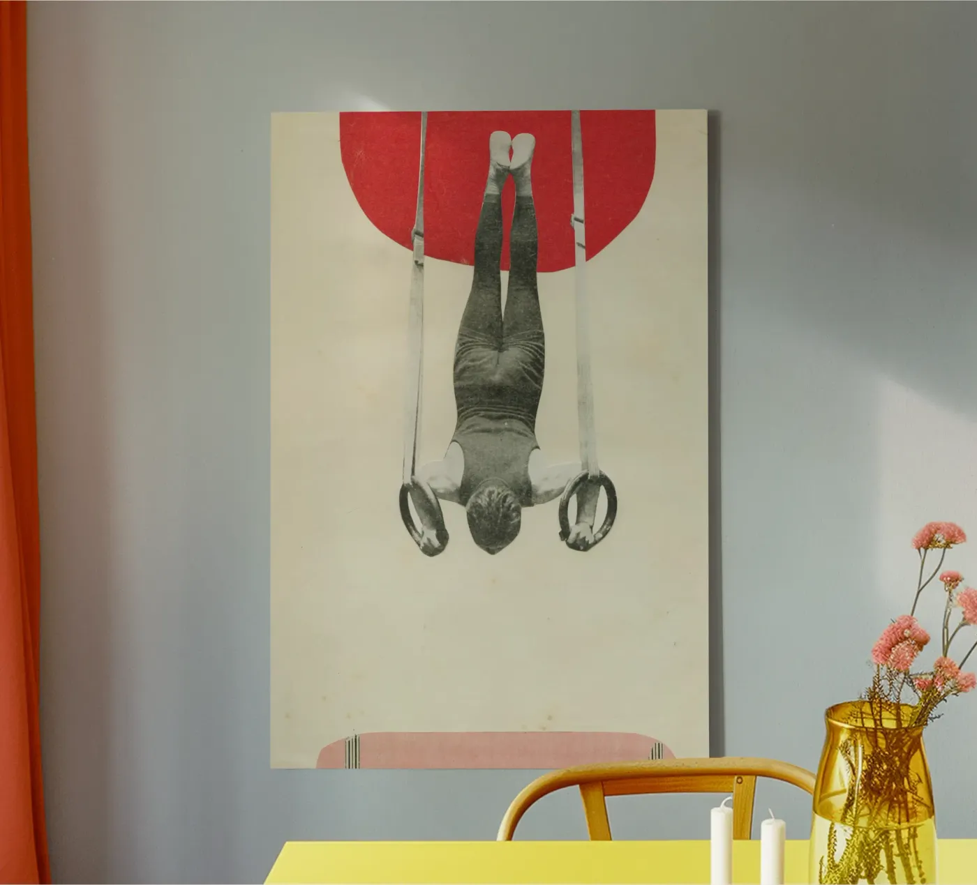 silent canvas by Cassia Beck Collage